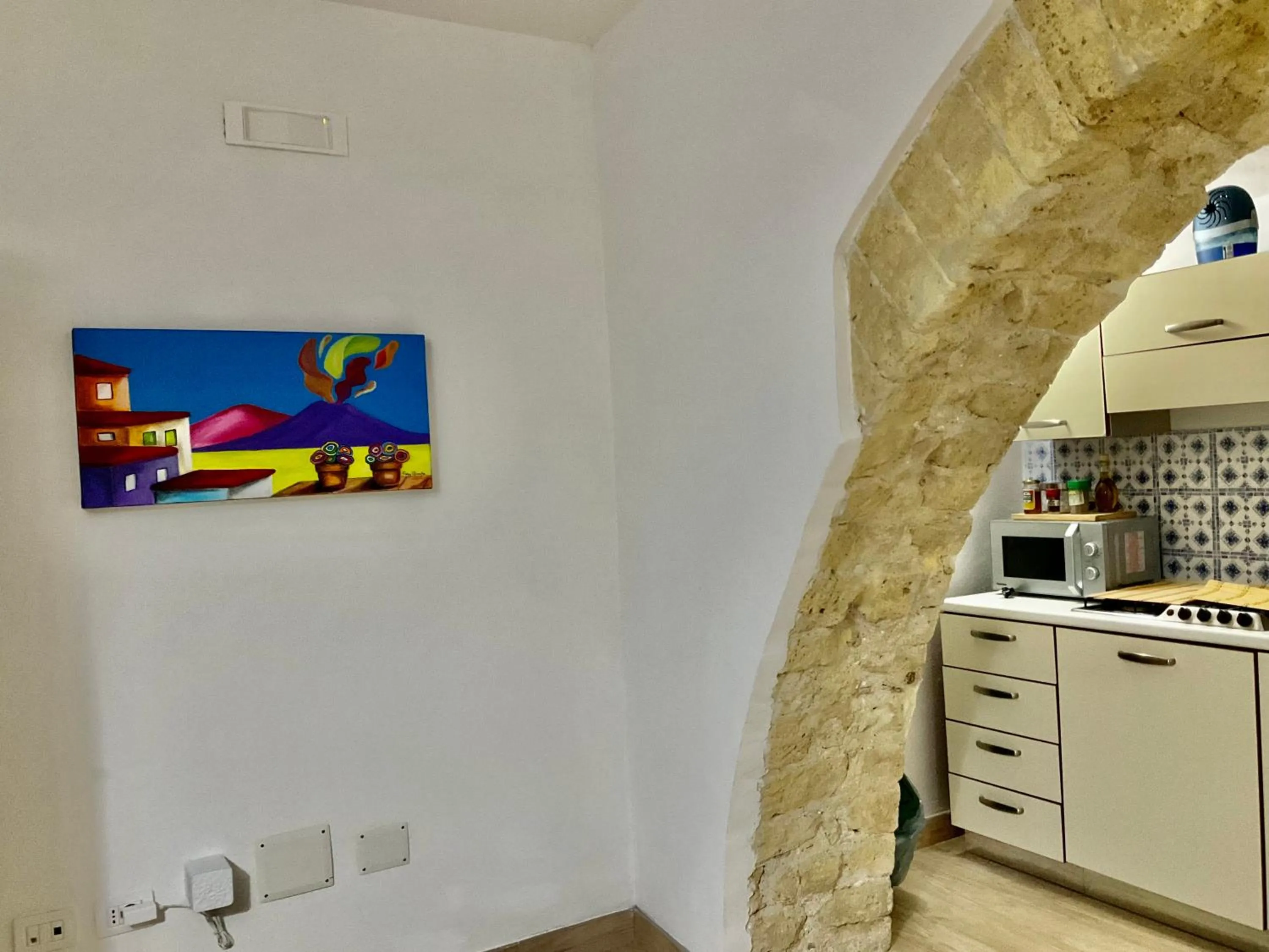 kitchen in 'A Room de' Scugnizzi