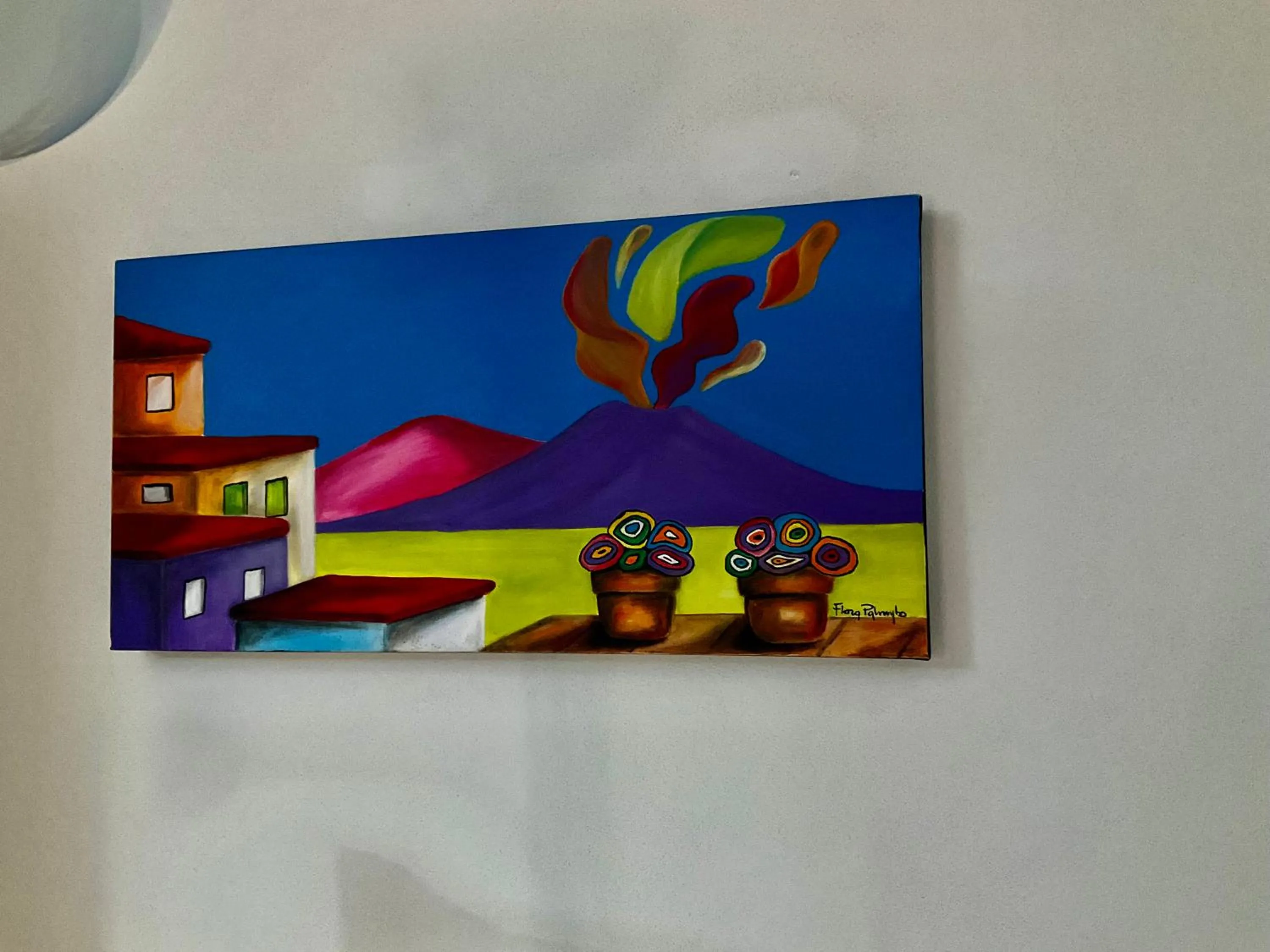 Decorative detail in 'A Room de' Scugnizzi