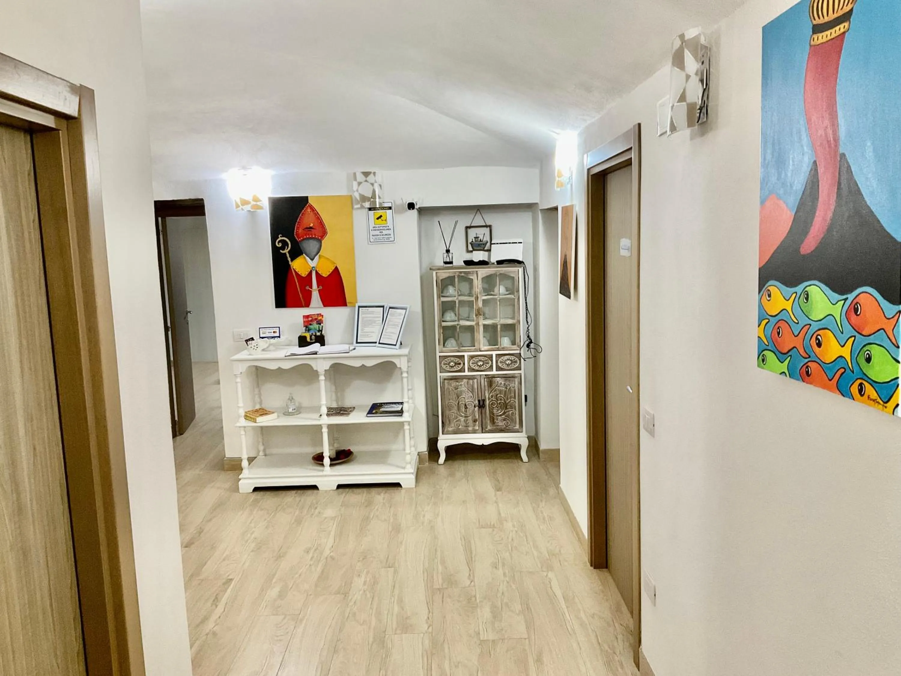 Lobby or reception in 'A Room de' Scugnizzi