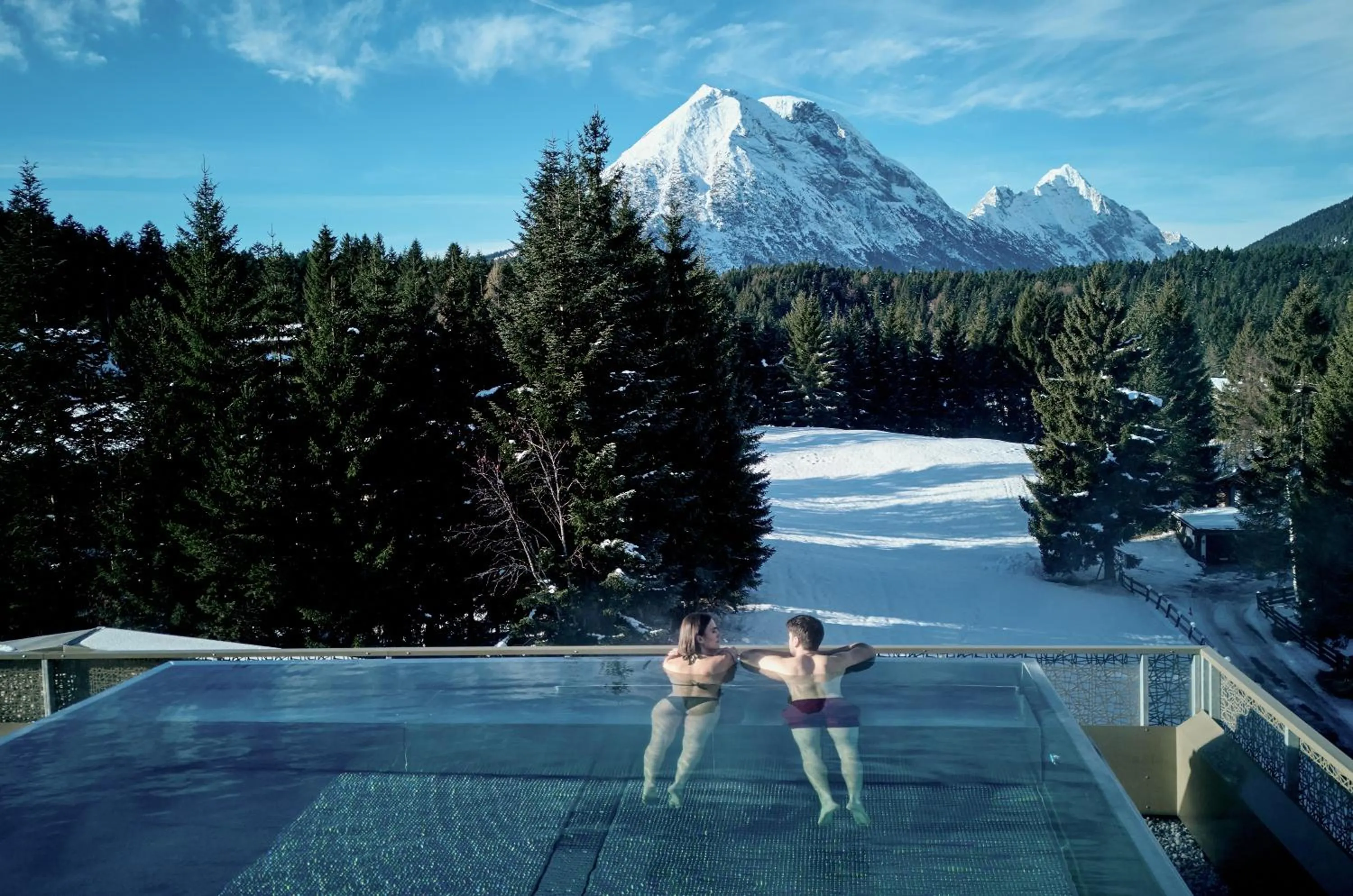 Swimming pool in Hotel Kristall - Adults only