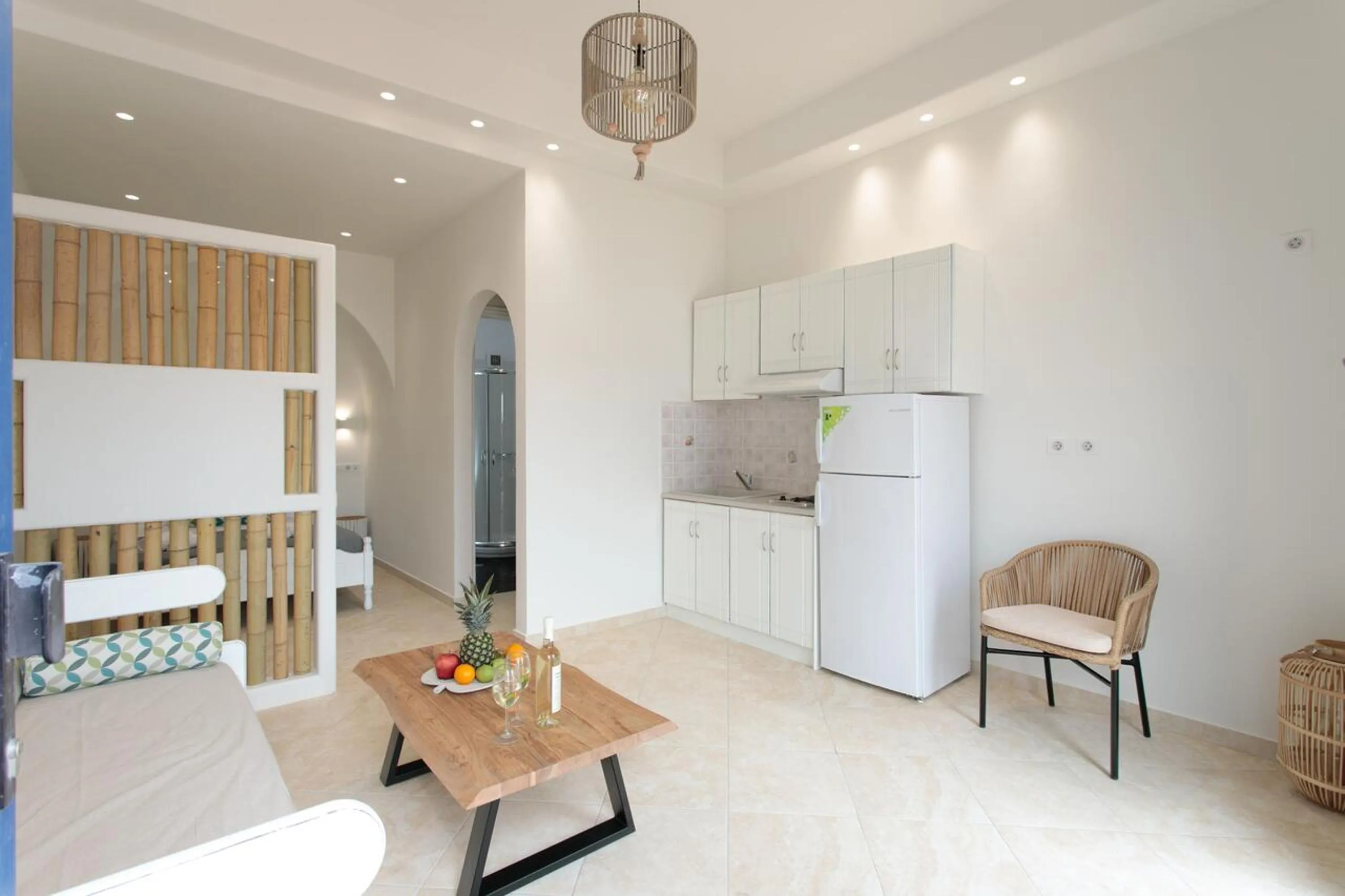 Shower in Almiriki Naxos Beachside Living