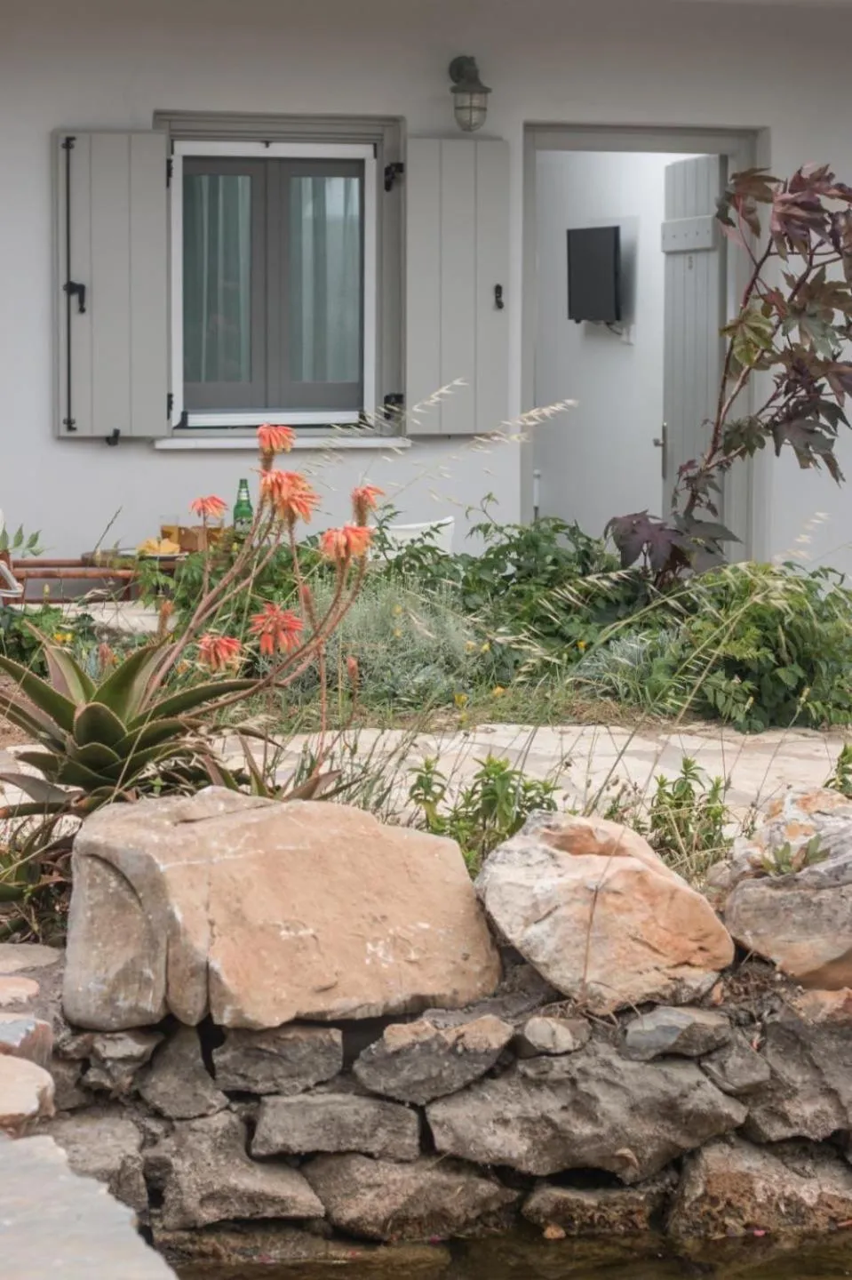 Garden in Almiriki Naxos Beachside Living