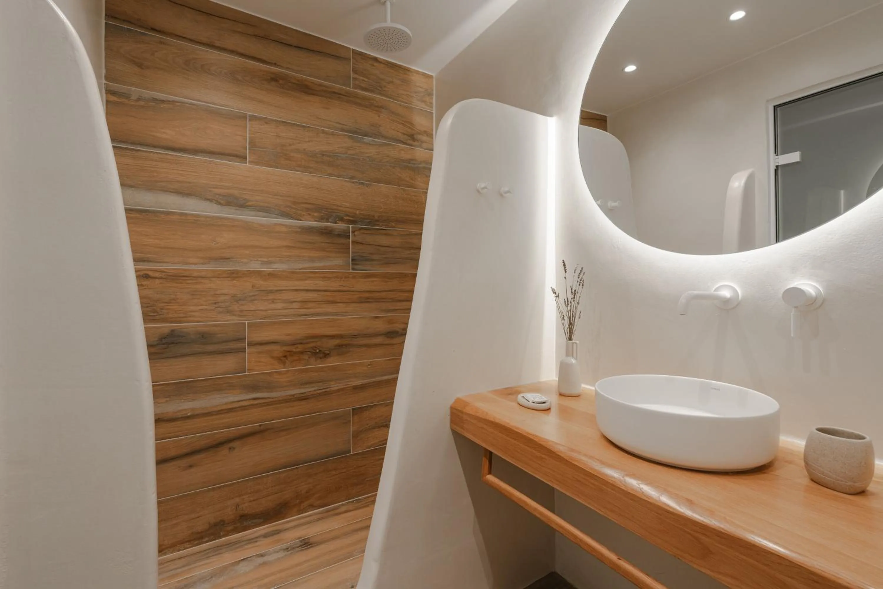 Shower in Almiriki Naxos Beachside Living