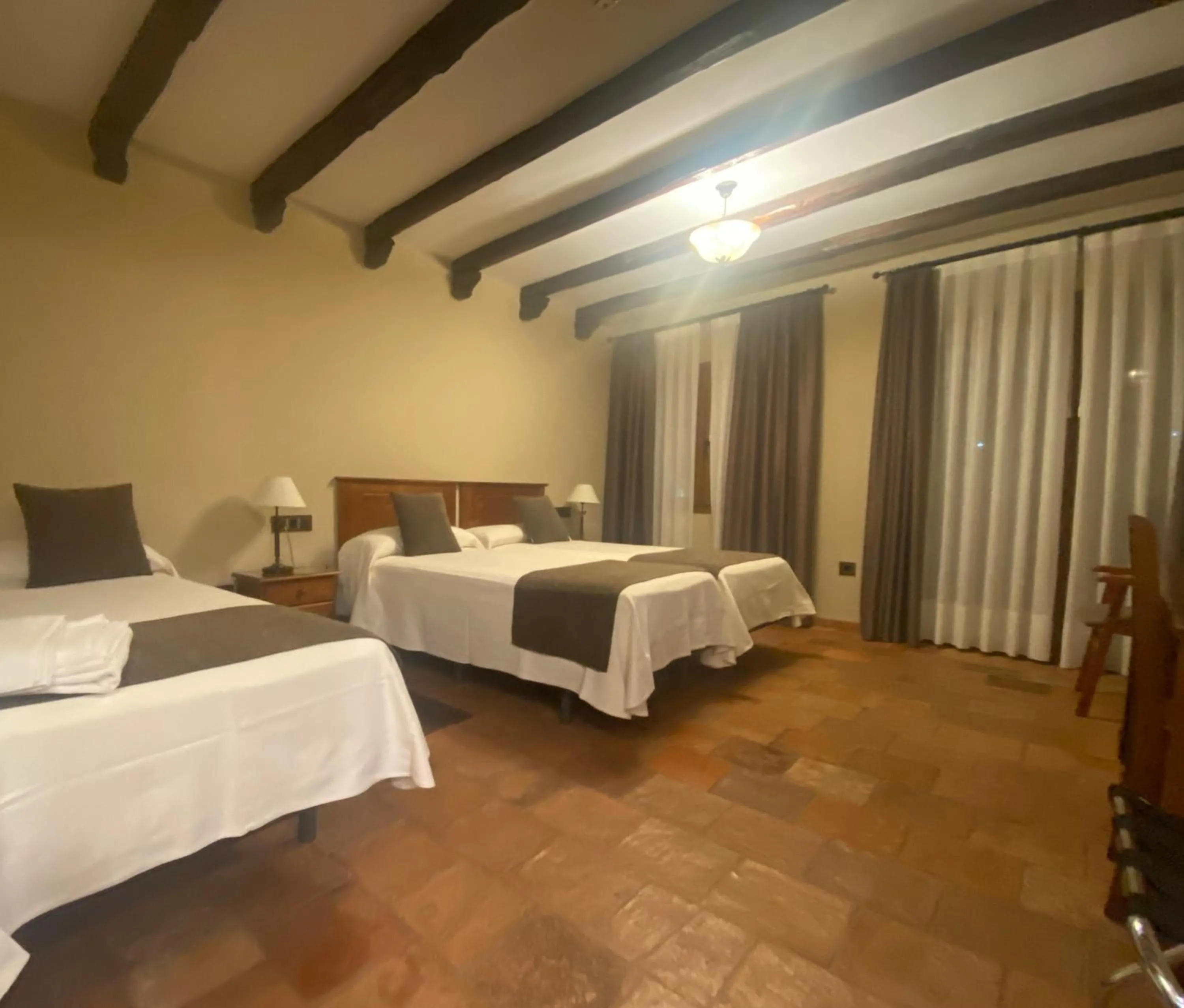 Bed in Hotel Rural El Lagar de Nemesio