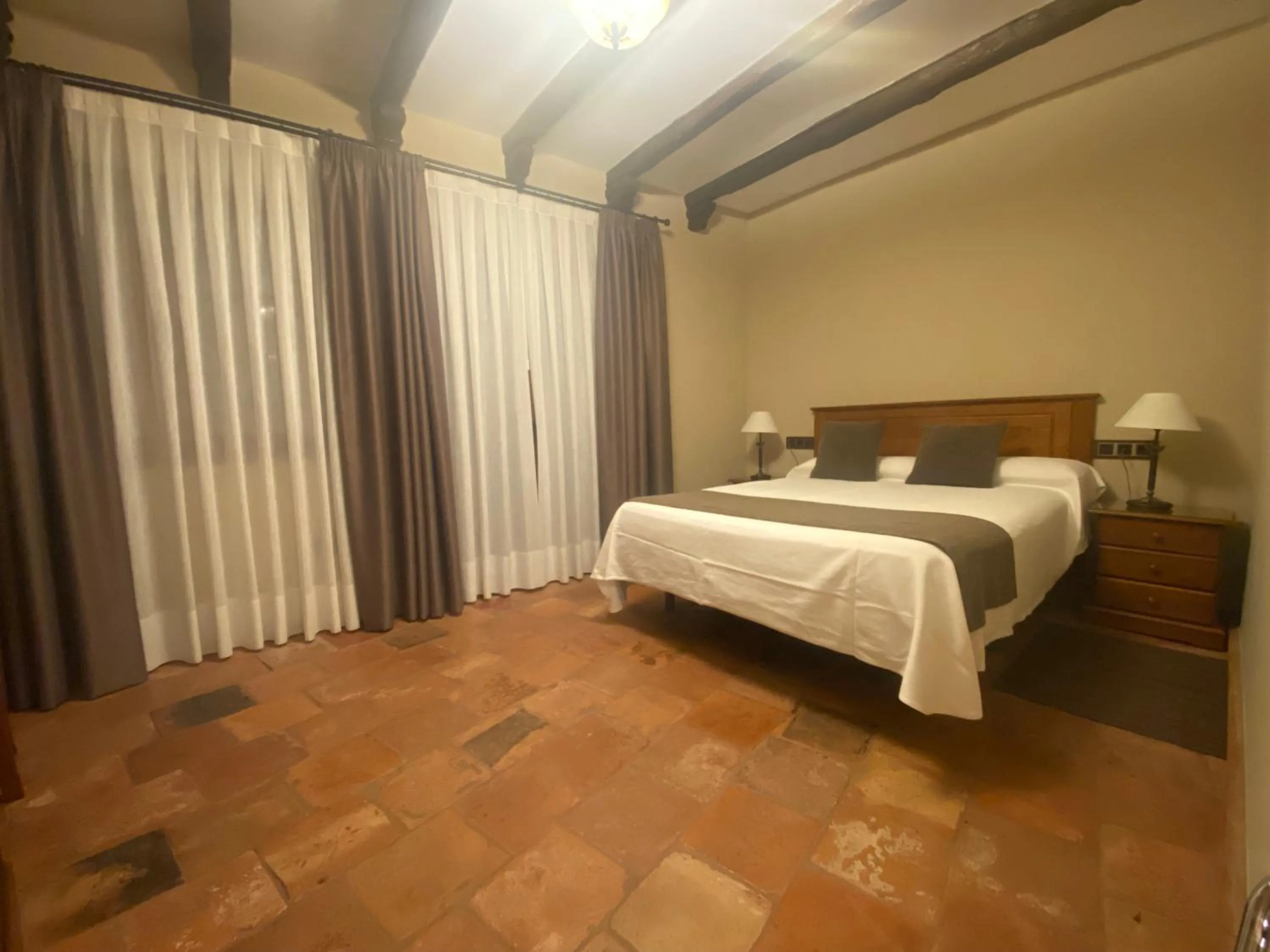 Bed in Hotel Rural El Lagar de Nemesio