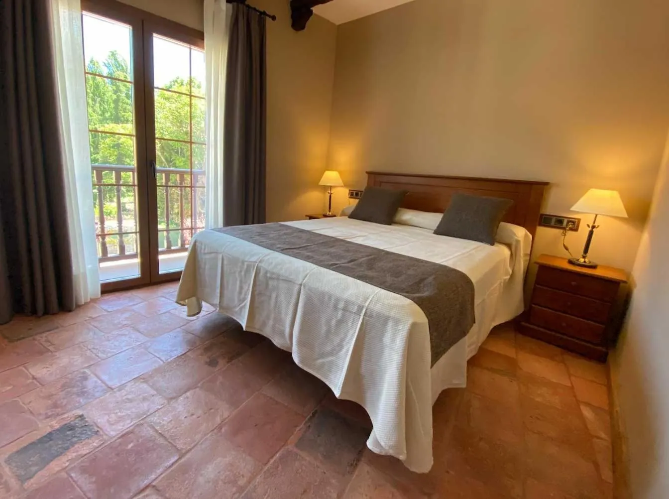 Bed in Hotel Rural El Lagar de Nemesio