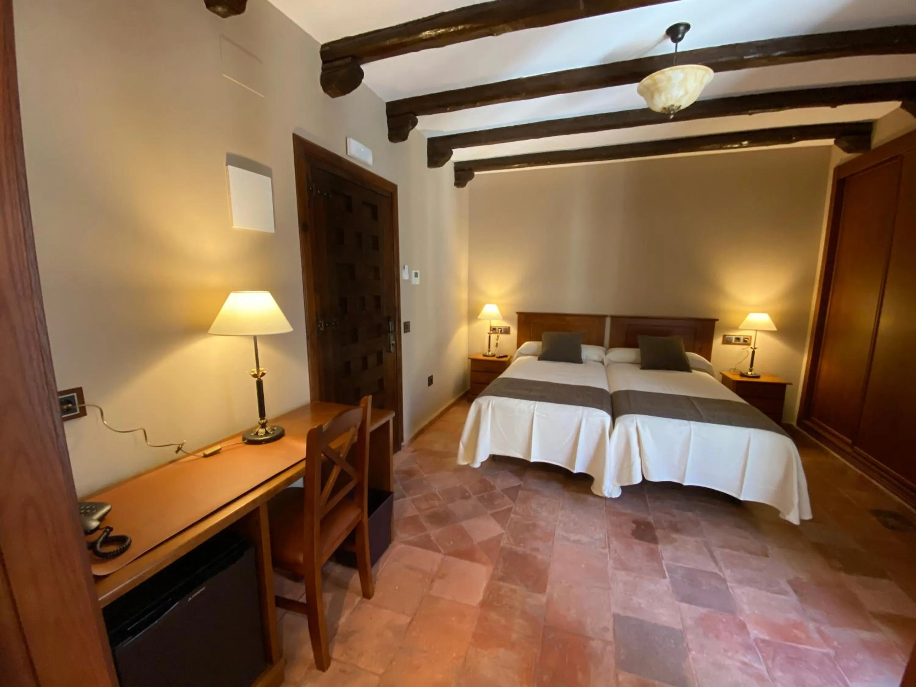 Bed in Hotel Rural El Lagar de Nemesio