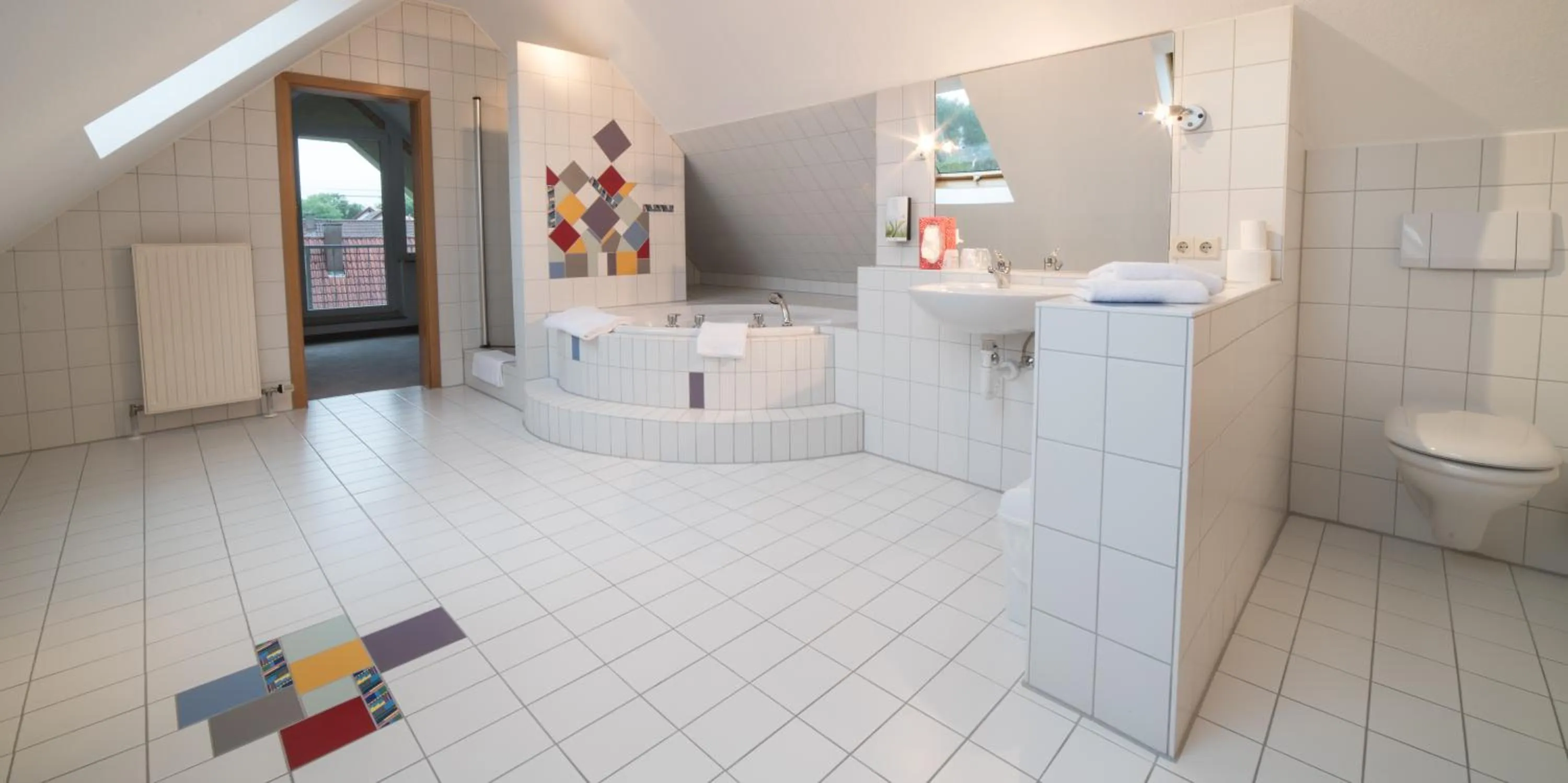 Shower in Hotel am Wasen