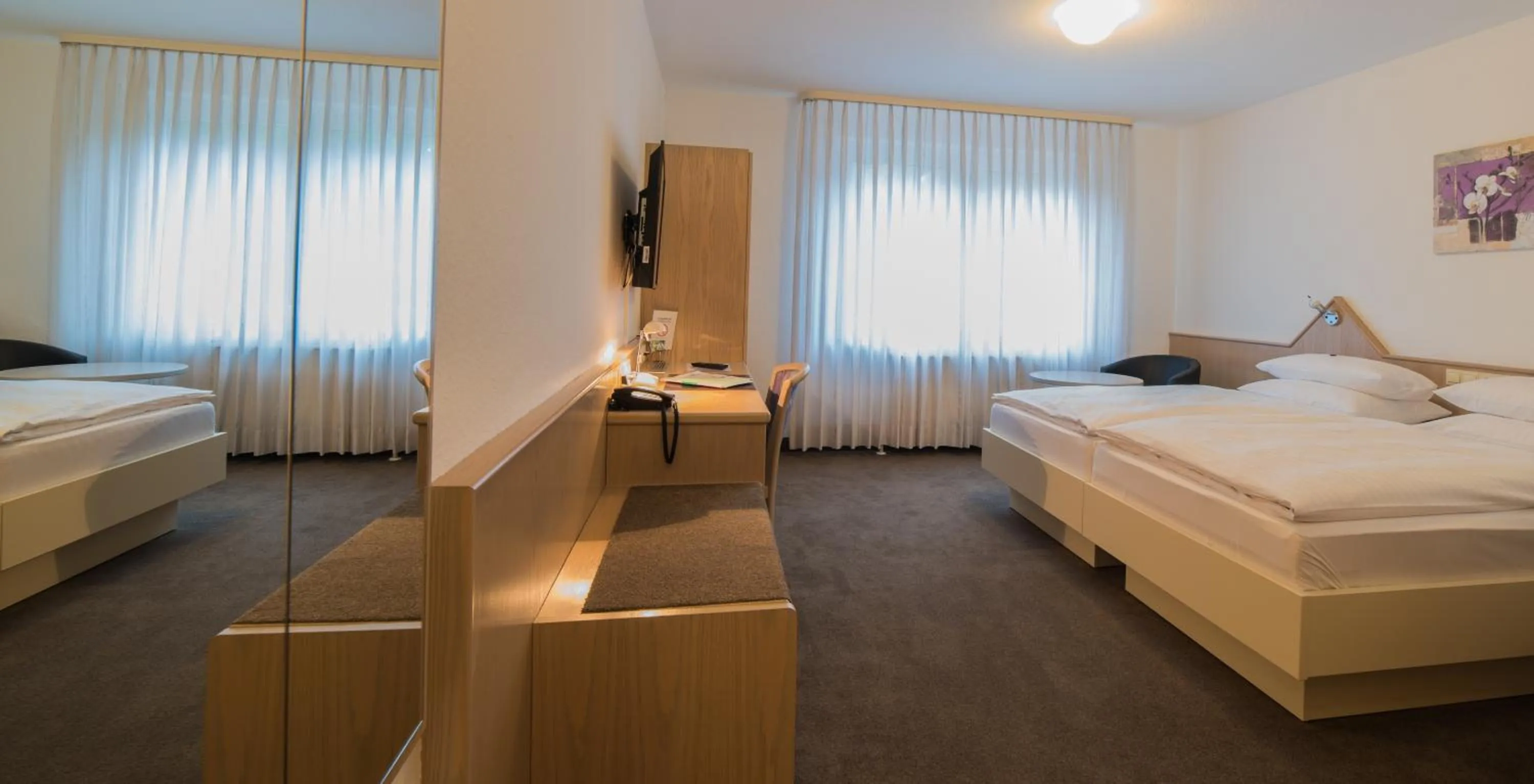 Photo of the whole room, Bed in Hotel am Wasen