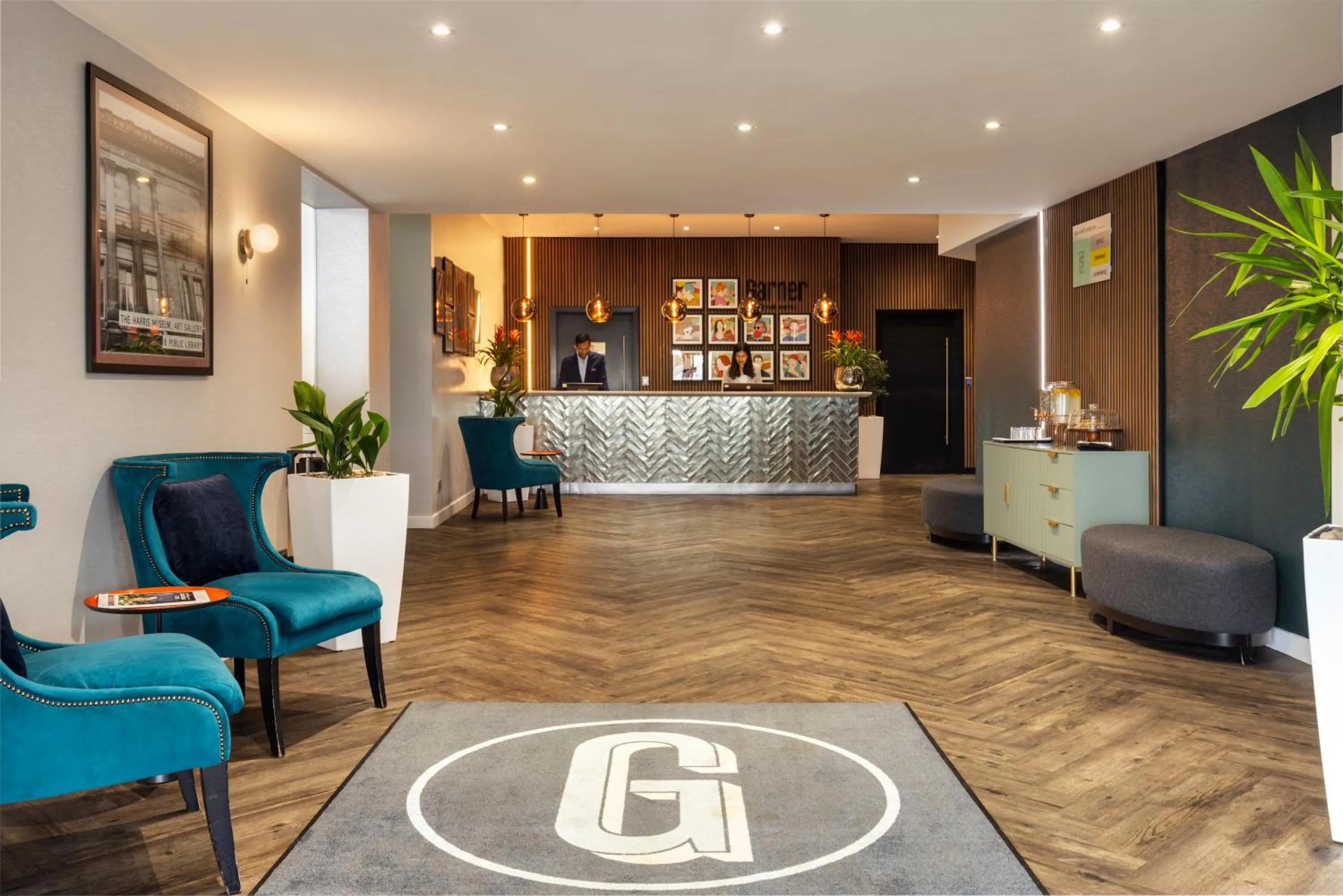 Lobby or reception in Garner Hotel Preston Samlesbury by IHG