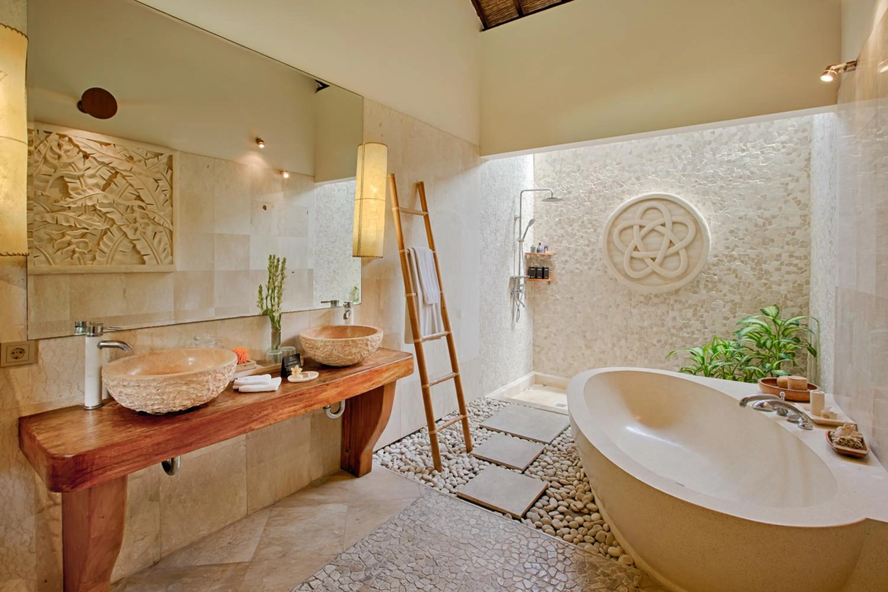 Shower in Mayana Villas
