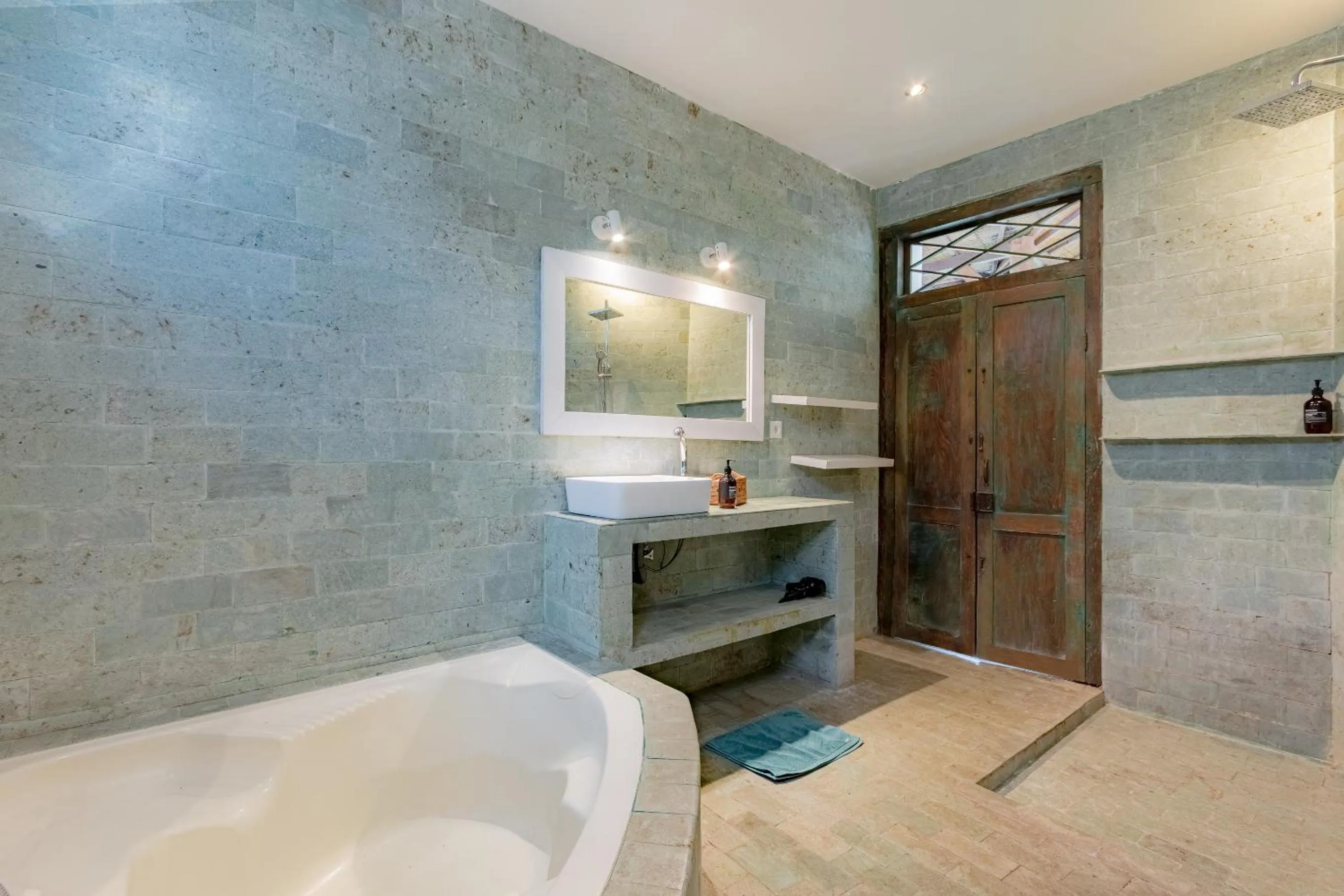 Bathroom in Villa Bumi - Playful & Quirky 3BR Villa Near Seminyak, a Unique Getaway