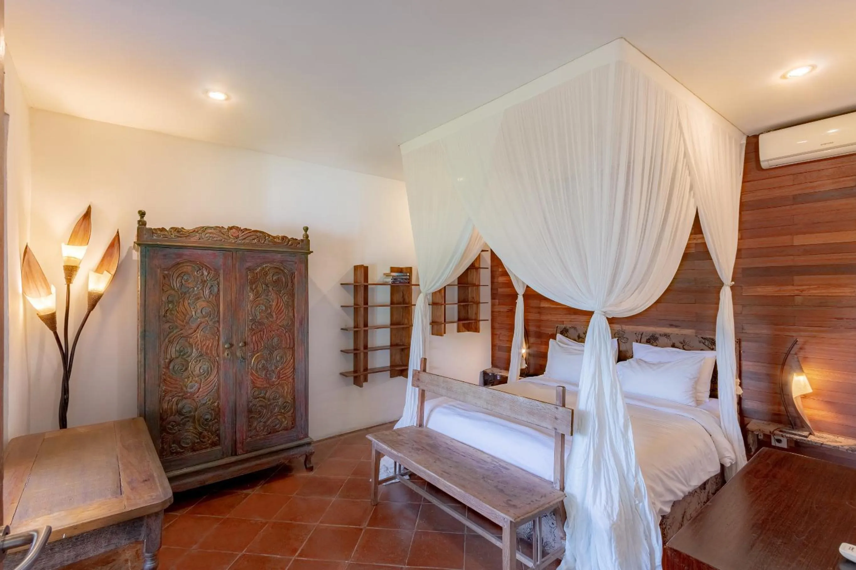 Bedroom, Bed in Villa Bumi - Playful & Quirky 3BR Villa Near Seminyak, a Unique Getaway