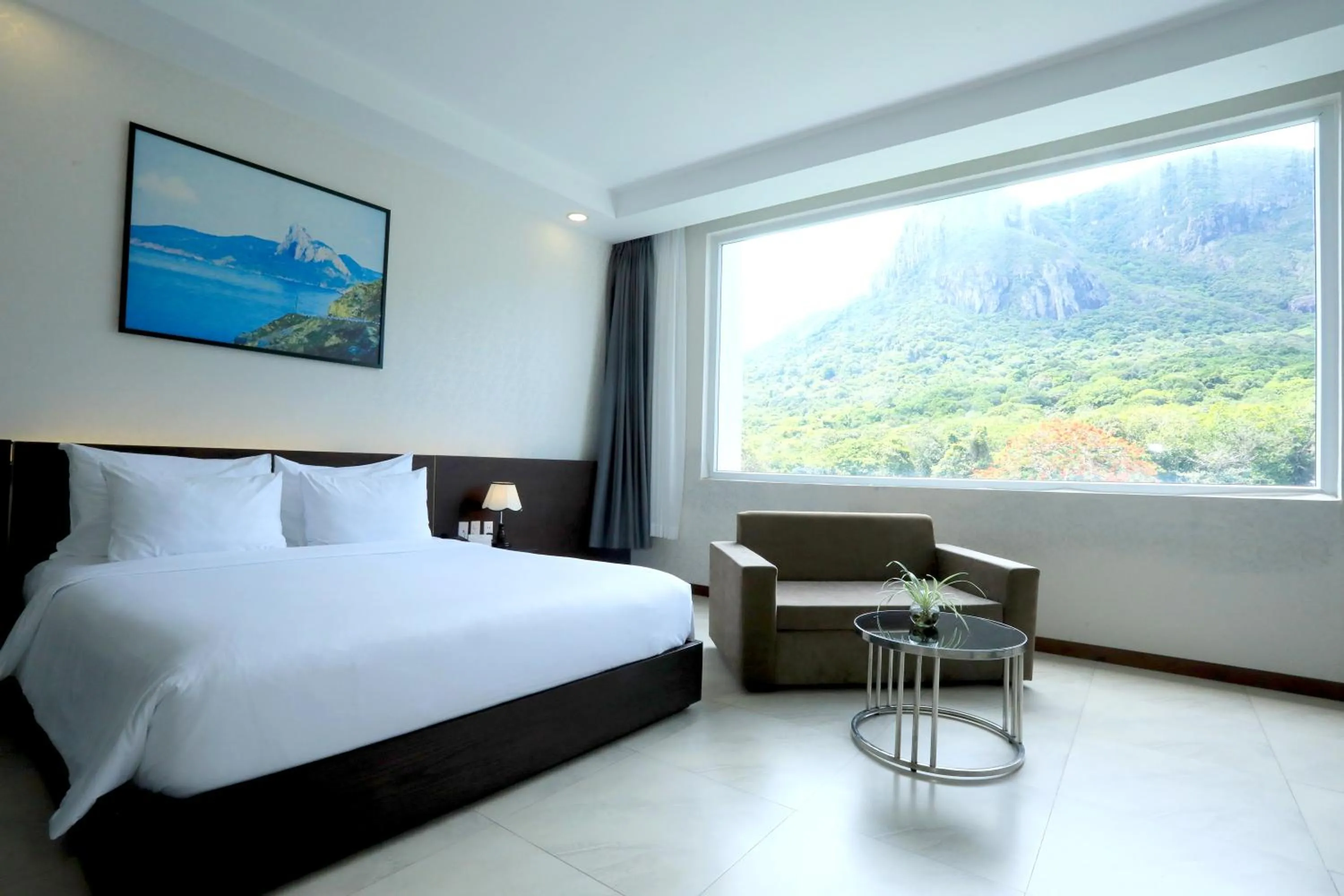 View (from property/room), Bed in Orson Hotel & Resort Con Dao