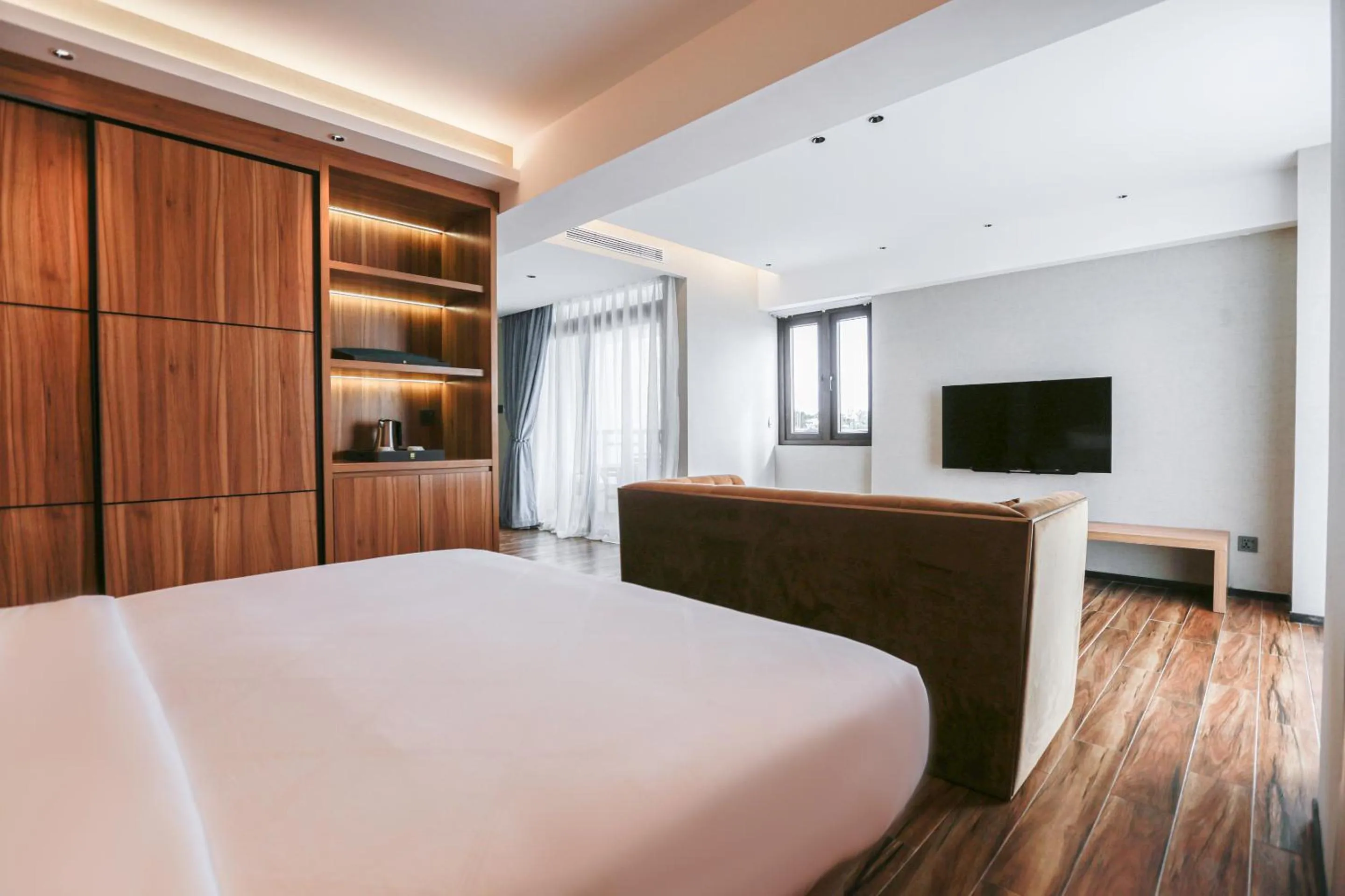 Communal lounge/ TV room, Bed in Hotel Casiana & Events Center Tagaytay Managed by HII