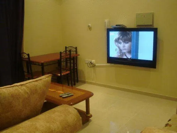 TV and multimedia in Red Tower Furnished Apartments