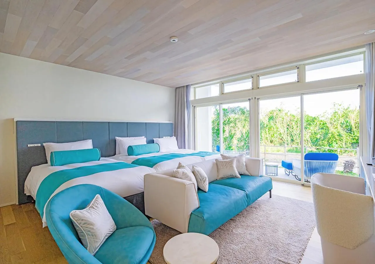 Twin Room with Garden View in Blue Ocean Hotel&Resort MIYAKOJIMA