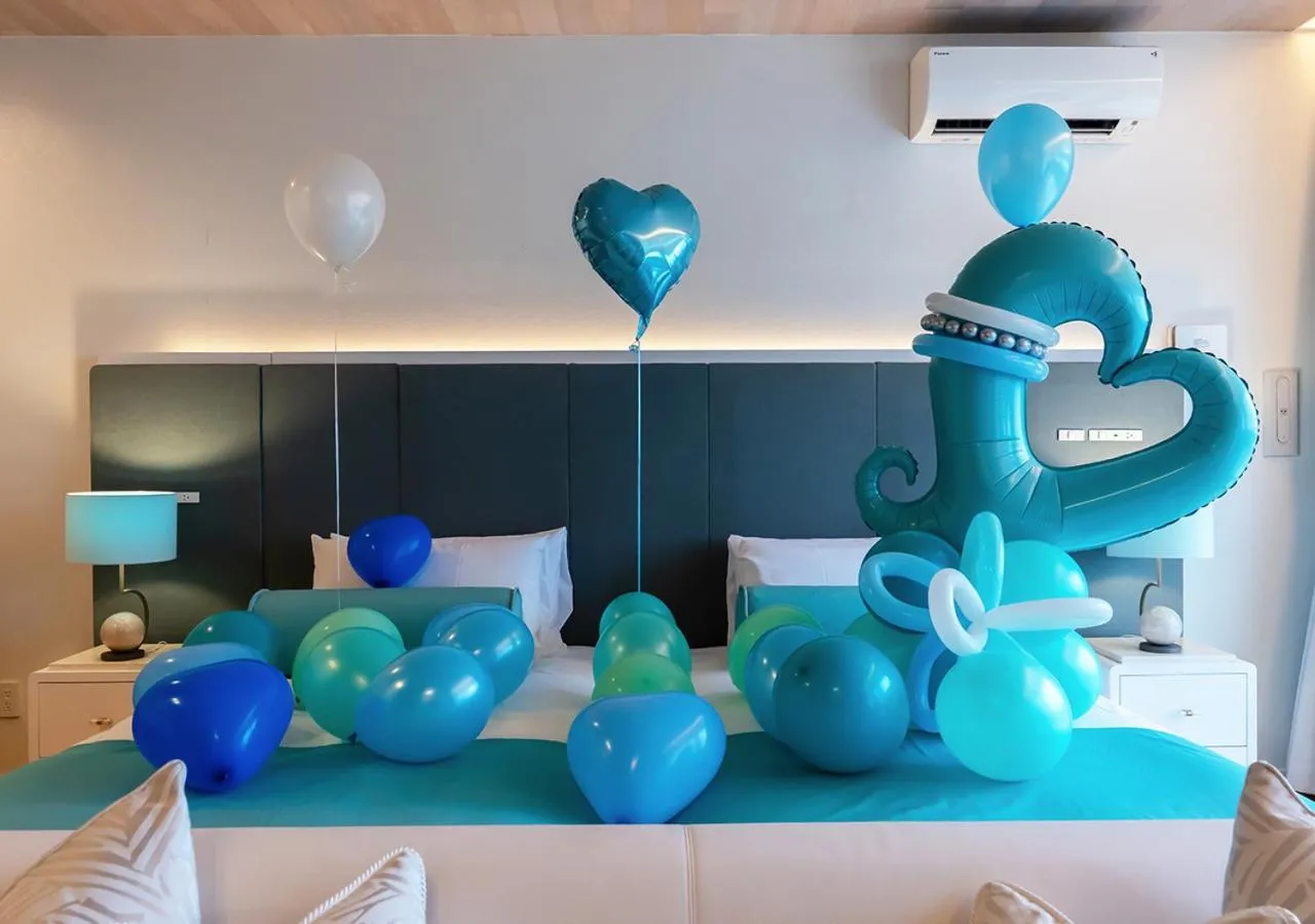 Bed in Blue Ocean Hotel&Resort MIYAKOJIMA