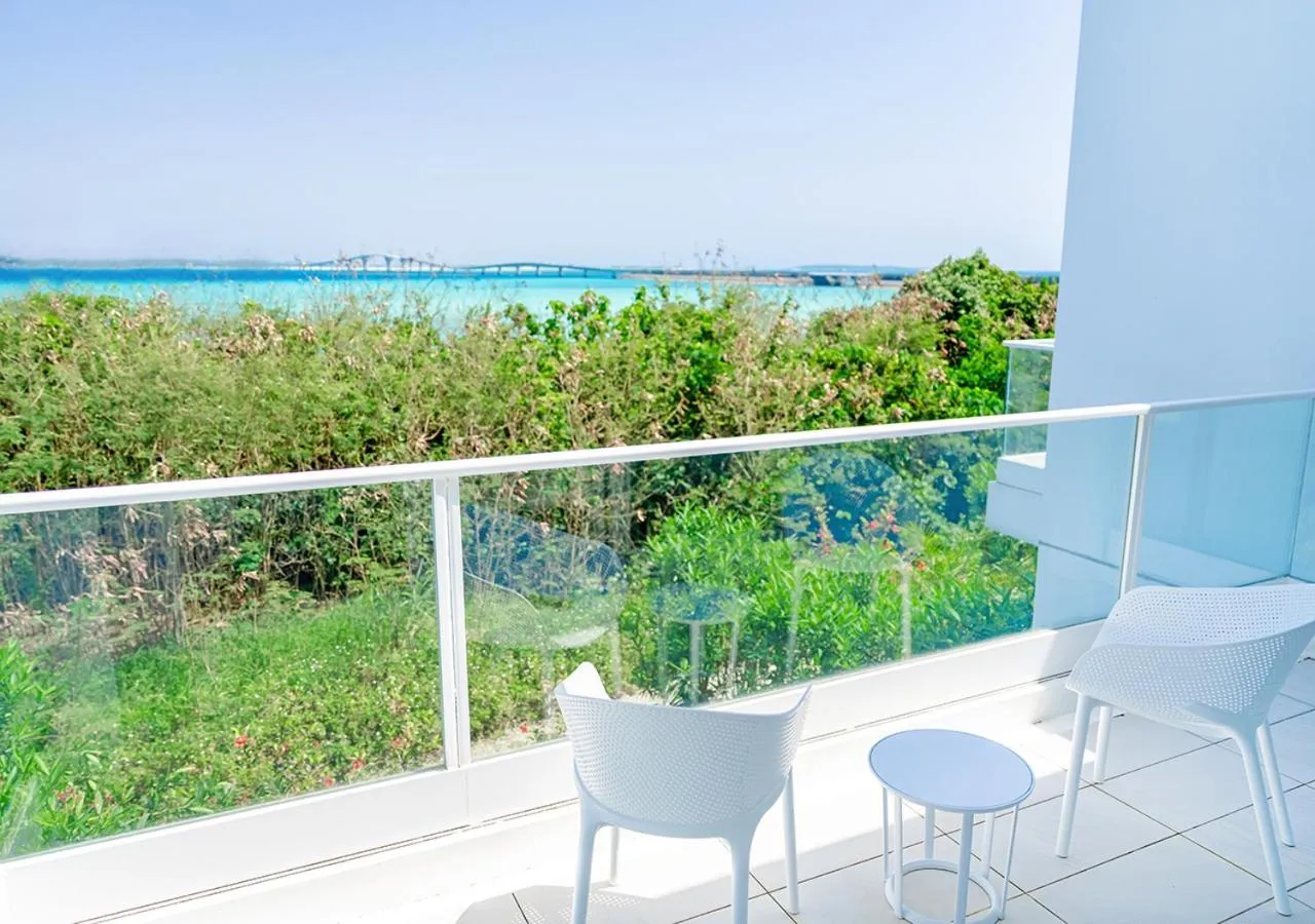 Balcony/Terrace in Blue Ocean Hotel&Resort MIYAKOJIMA