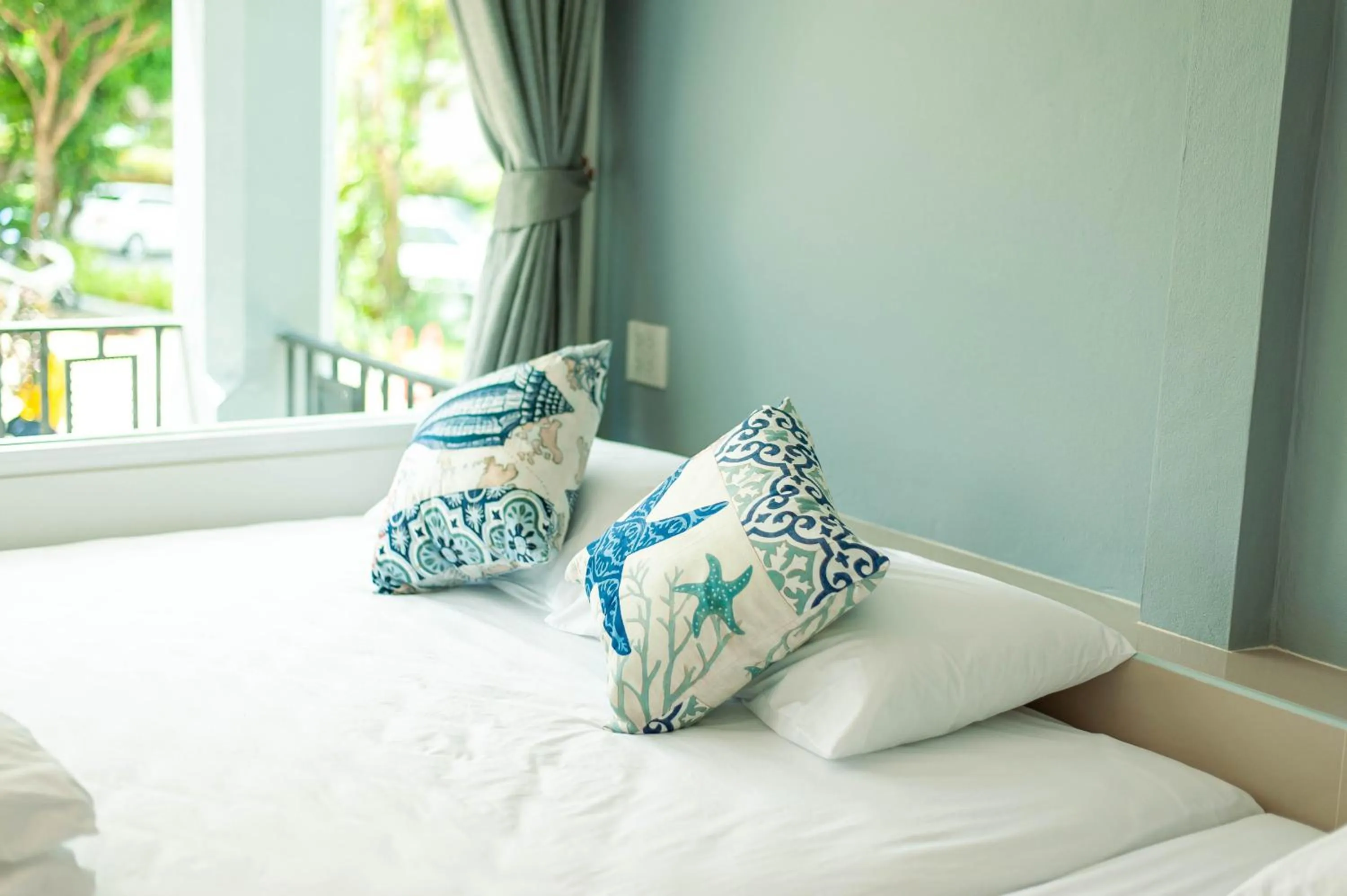 Bed in Seattle Samaesarn Resort