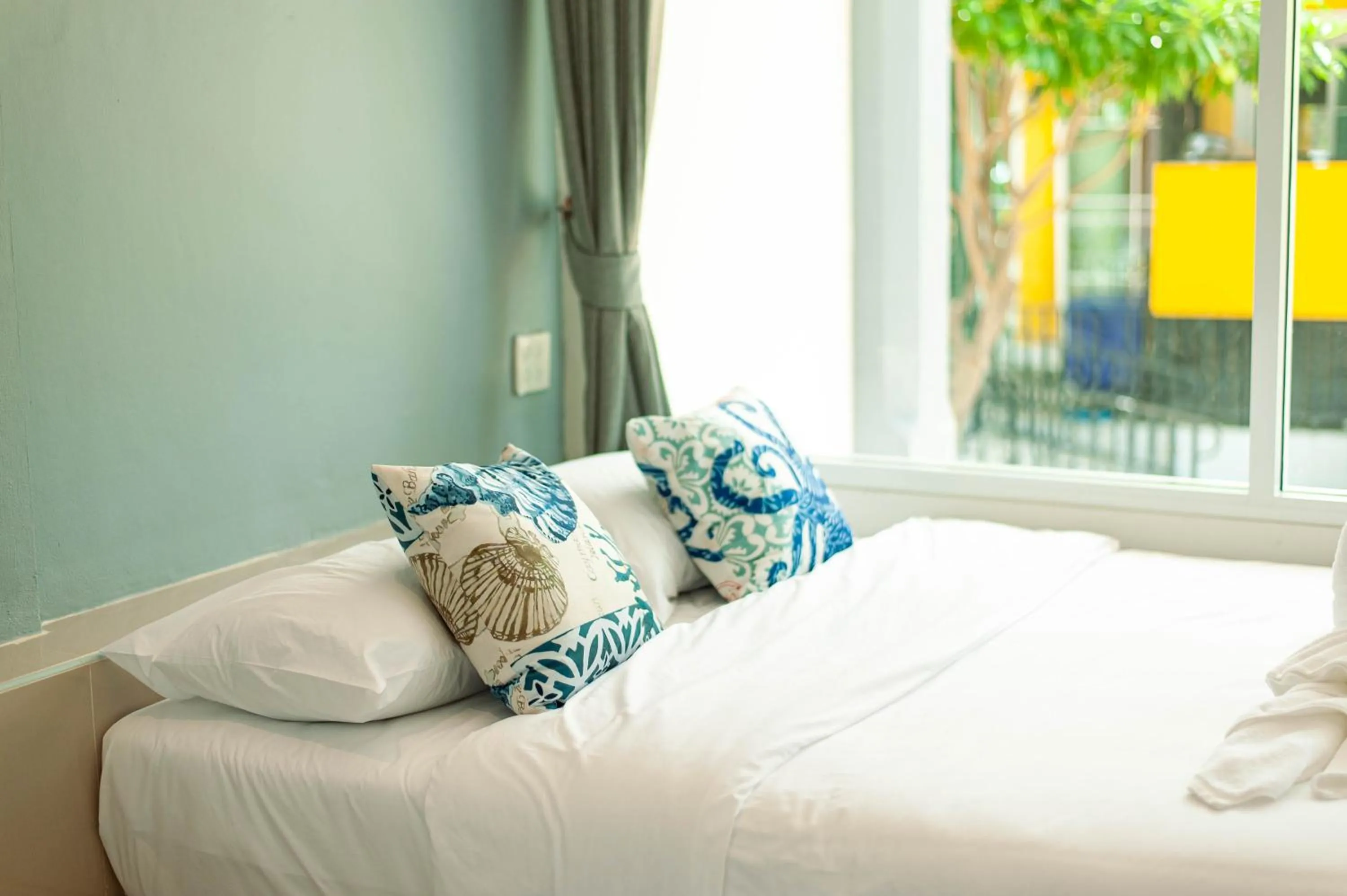 Bed in Seattle Samaesarn Resort