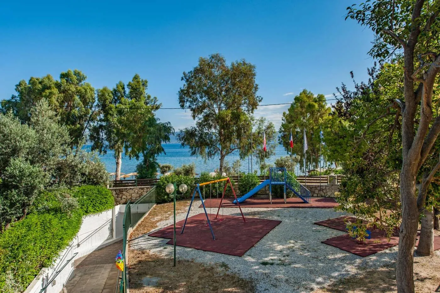 Children play ground in Evia Riviera Resort