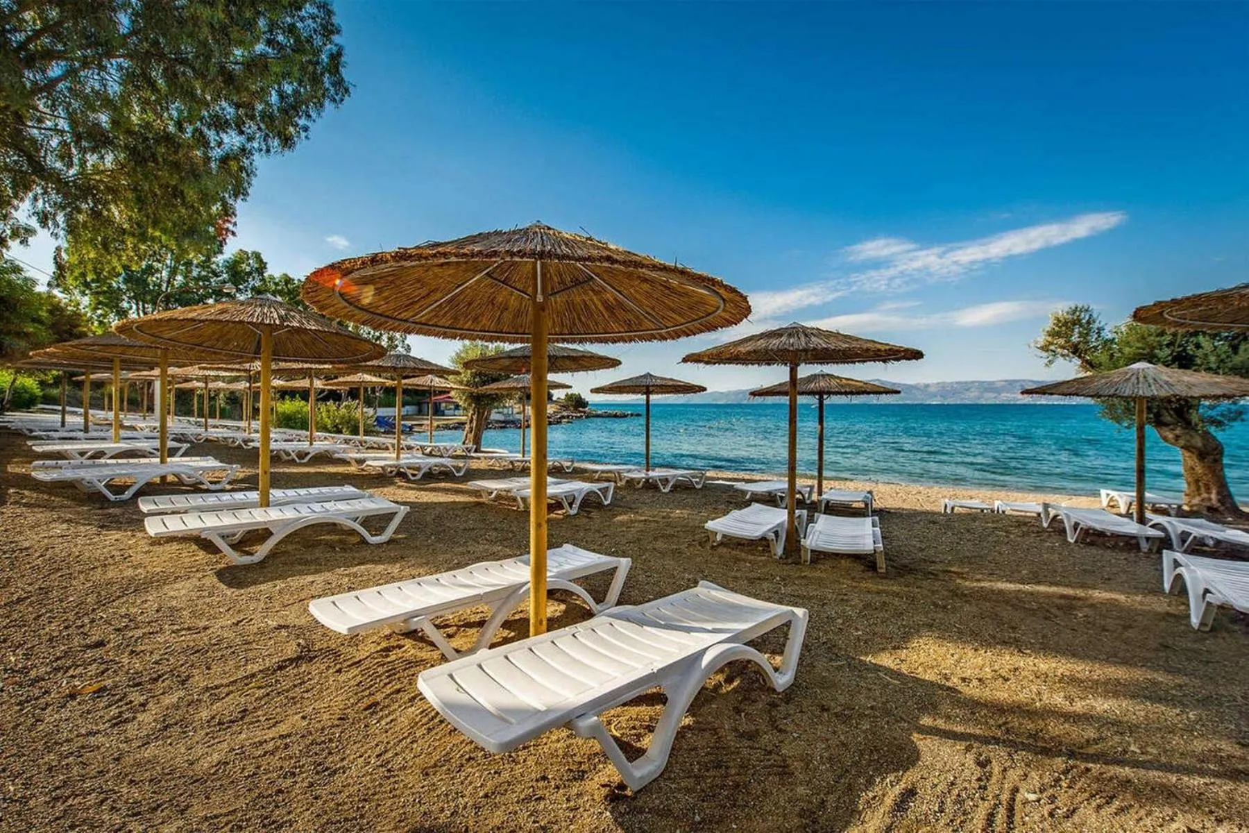 Beach in Evia Riviera Resort