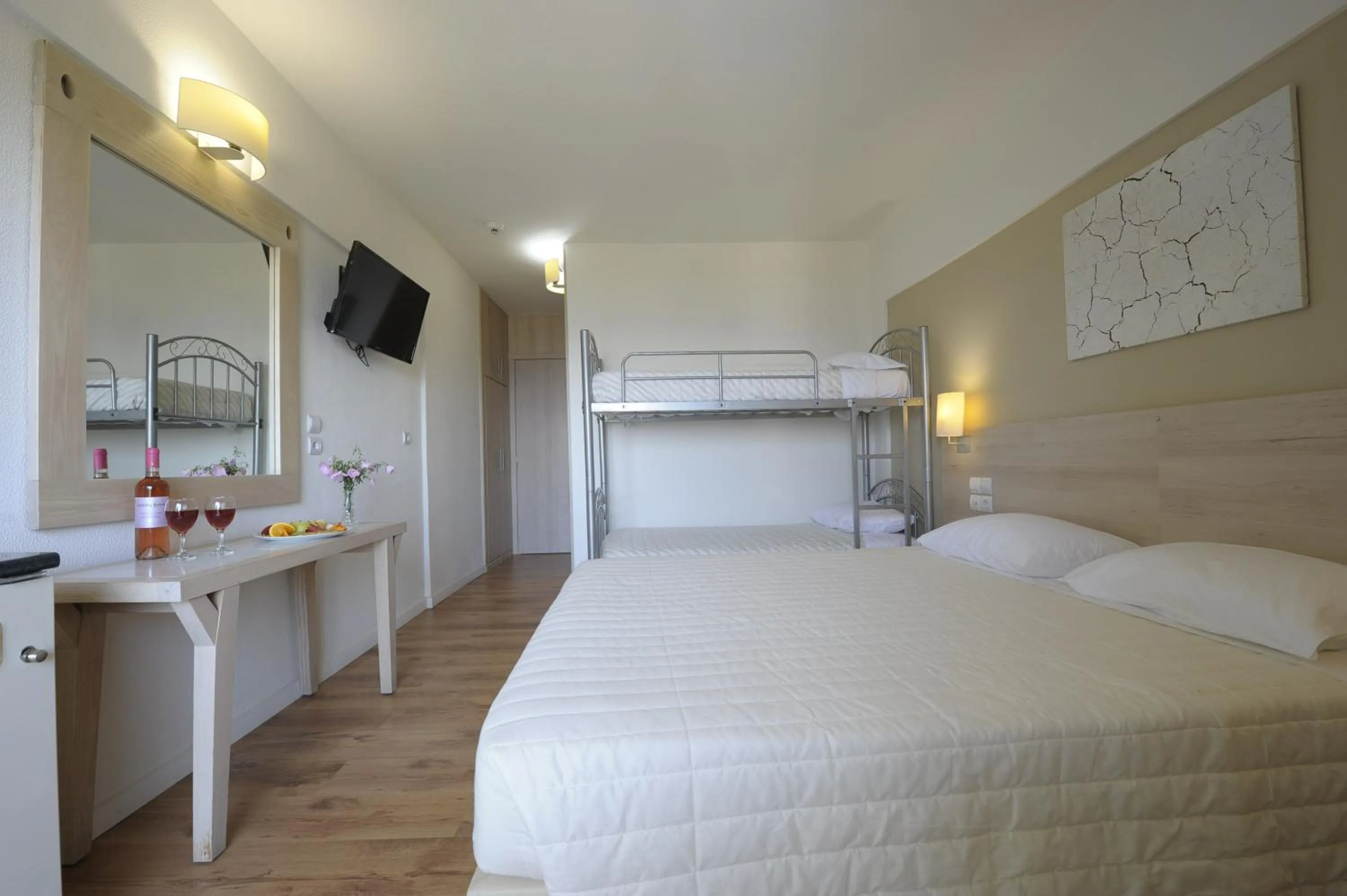 Bed in Evia Riviera Resort