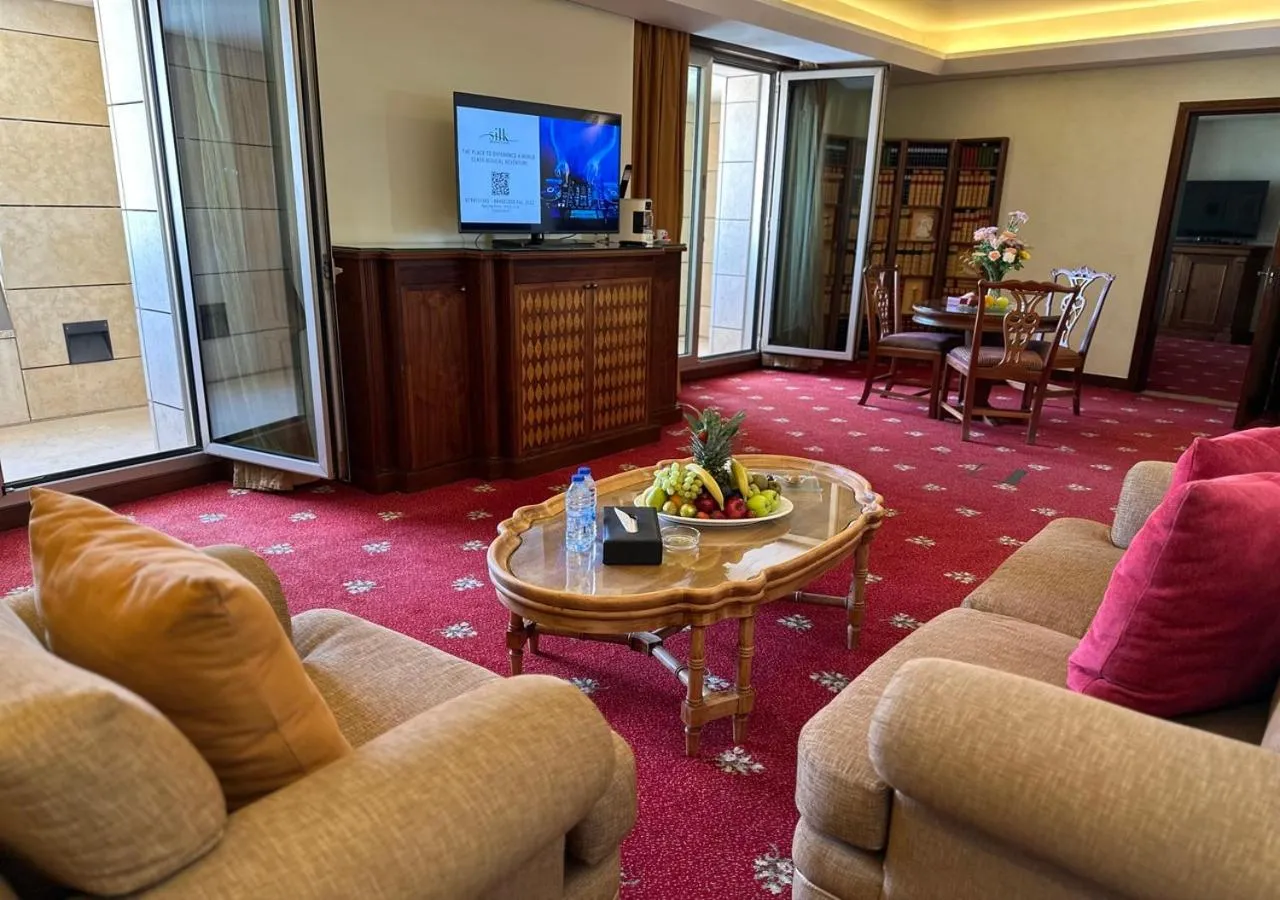 Seating area in Le Royal Amman