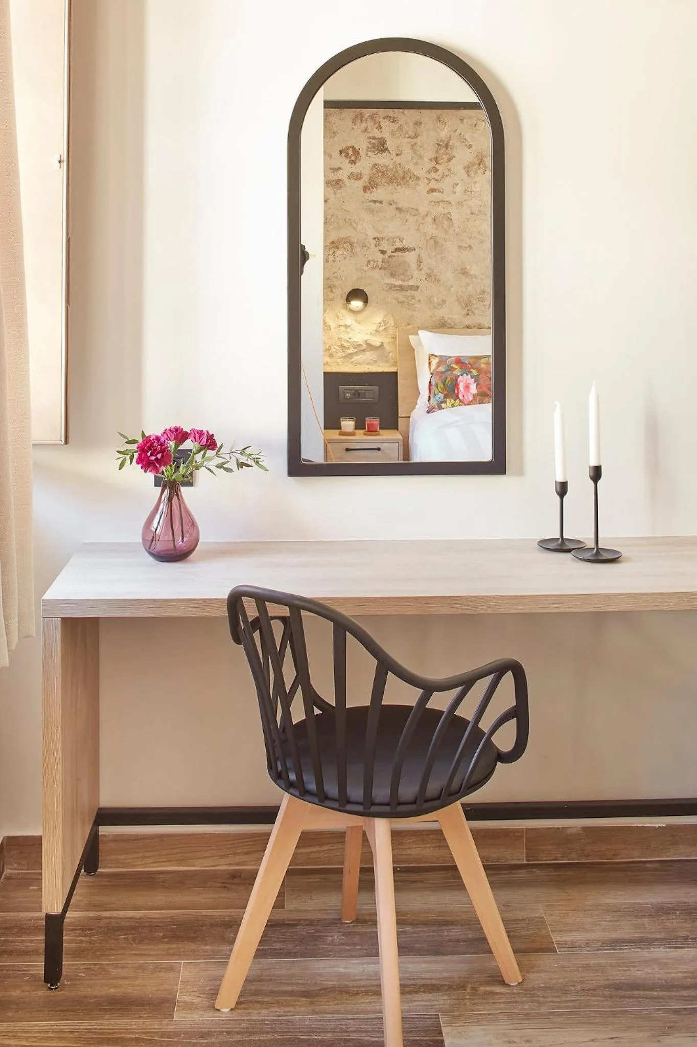 Decorative detail in IALNA Boutique Hotel