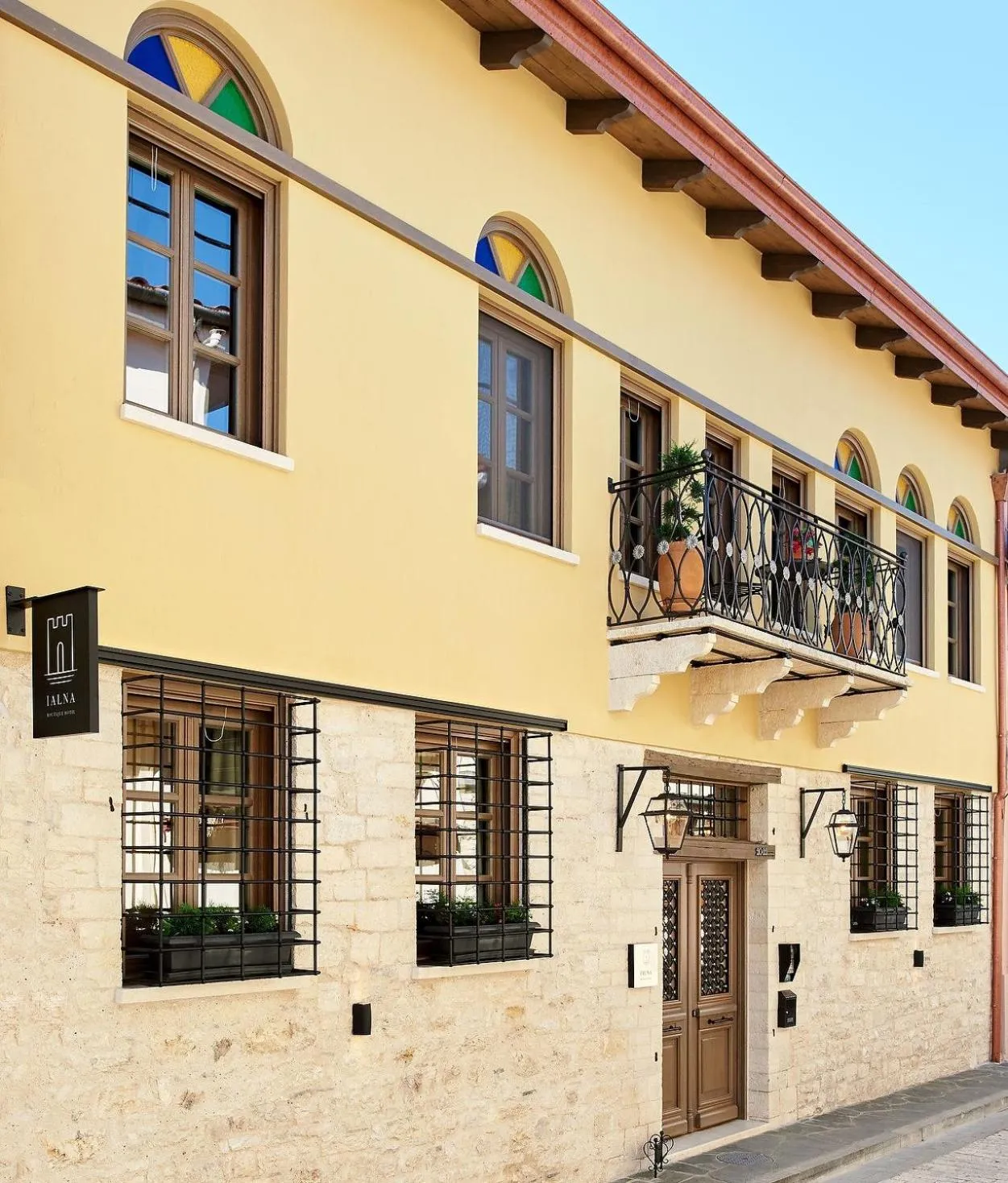 Property building in IALNA Boutique Hotel