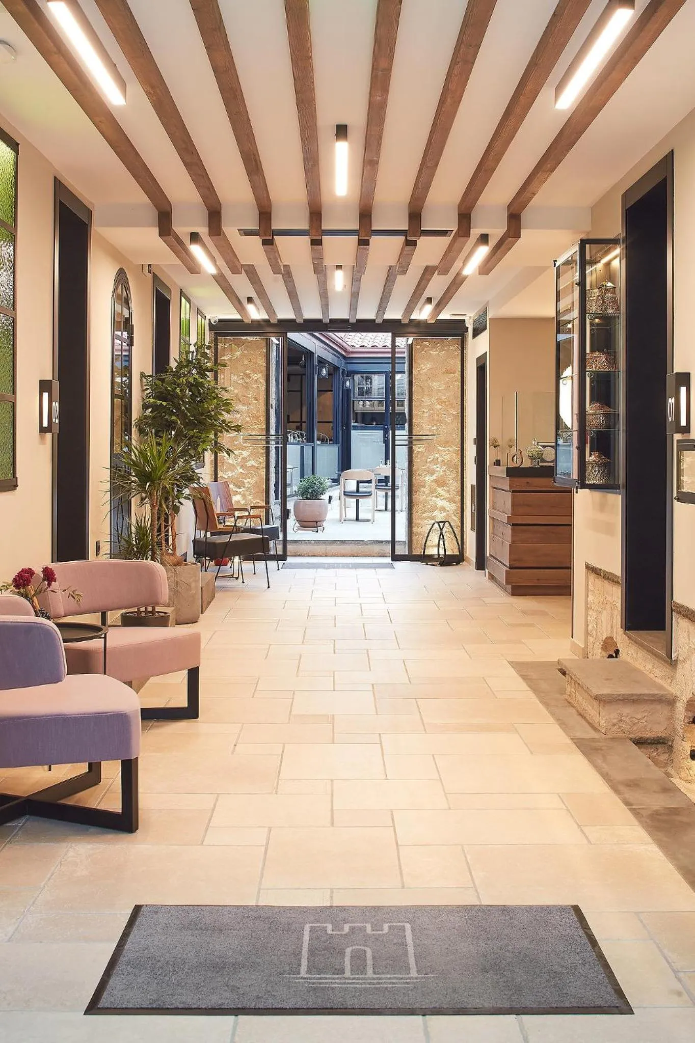 Property building in IALNA Boutique Hotel