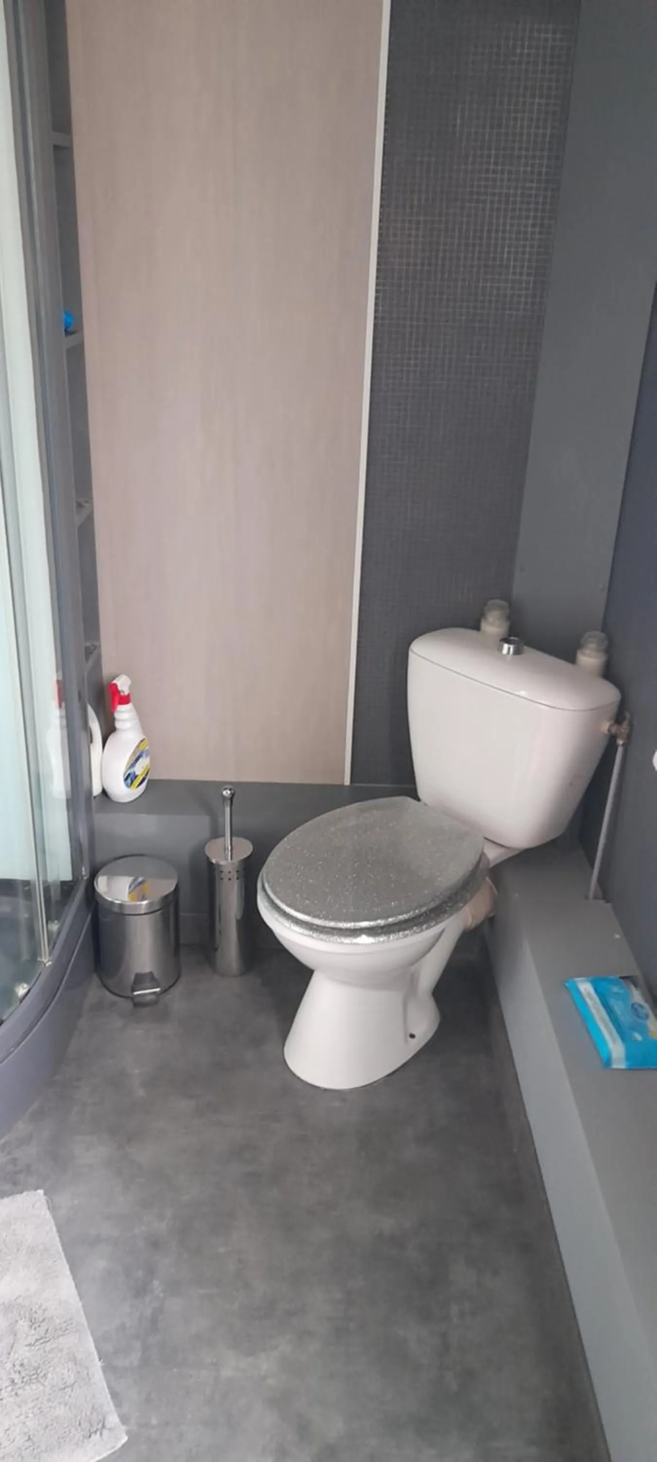 Toilet in La maison d hôte d emmanuelle