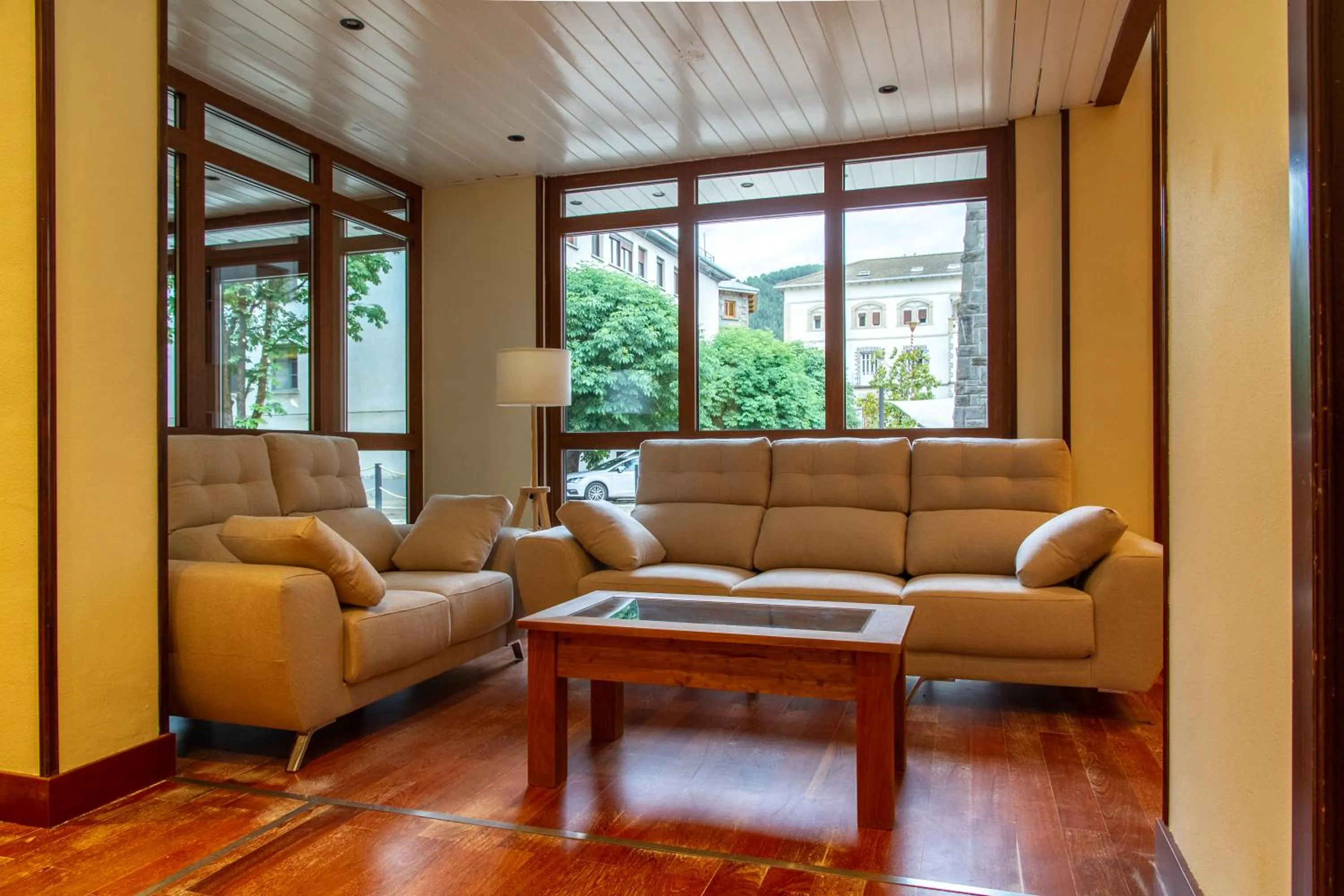 Lobby or reception in Hotel Boltaña Ordesa