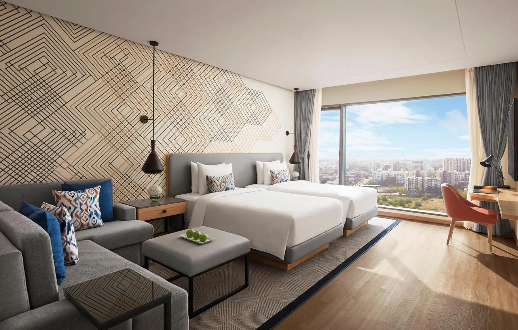 Bed in Hyatt Place Vadodara