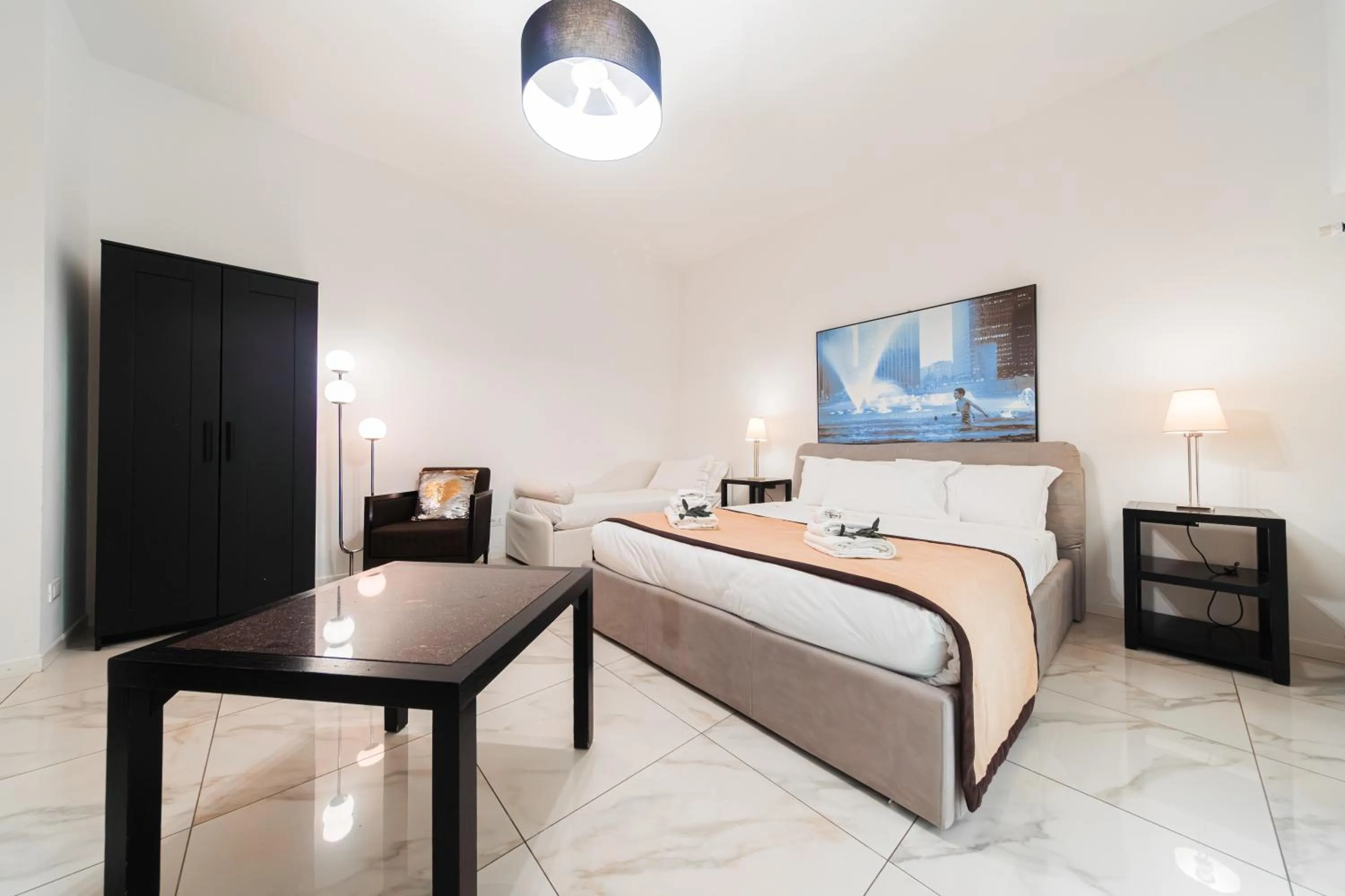 Bed in Grand Central Room