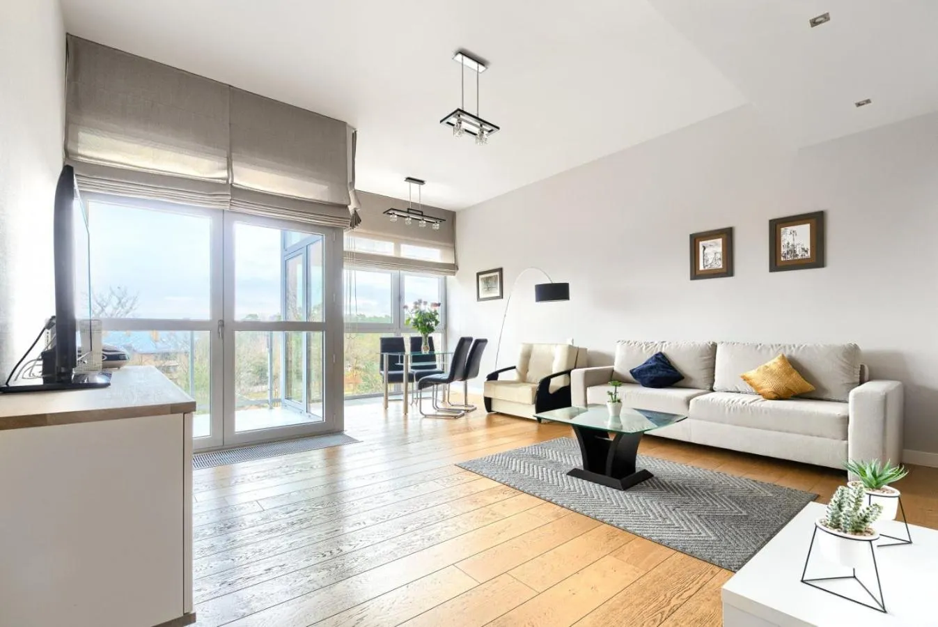 Communal lounge/ TV room in Dune Resort Mielno - A