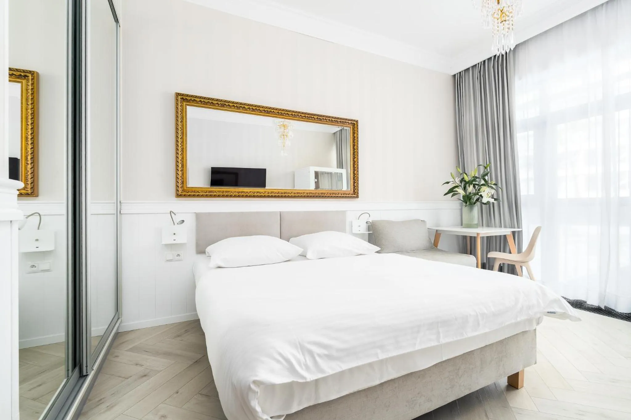 Bed in Dune Resort Mielno - A