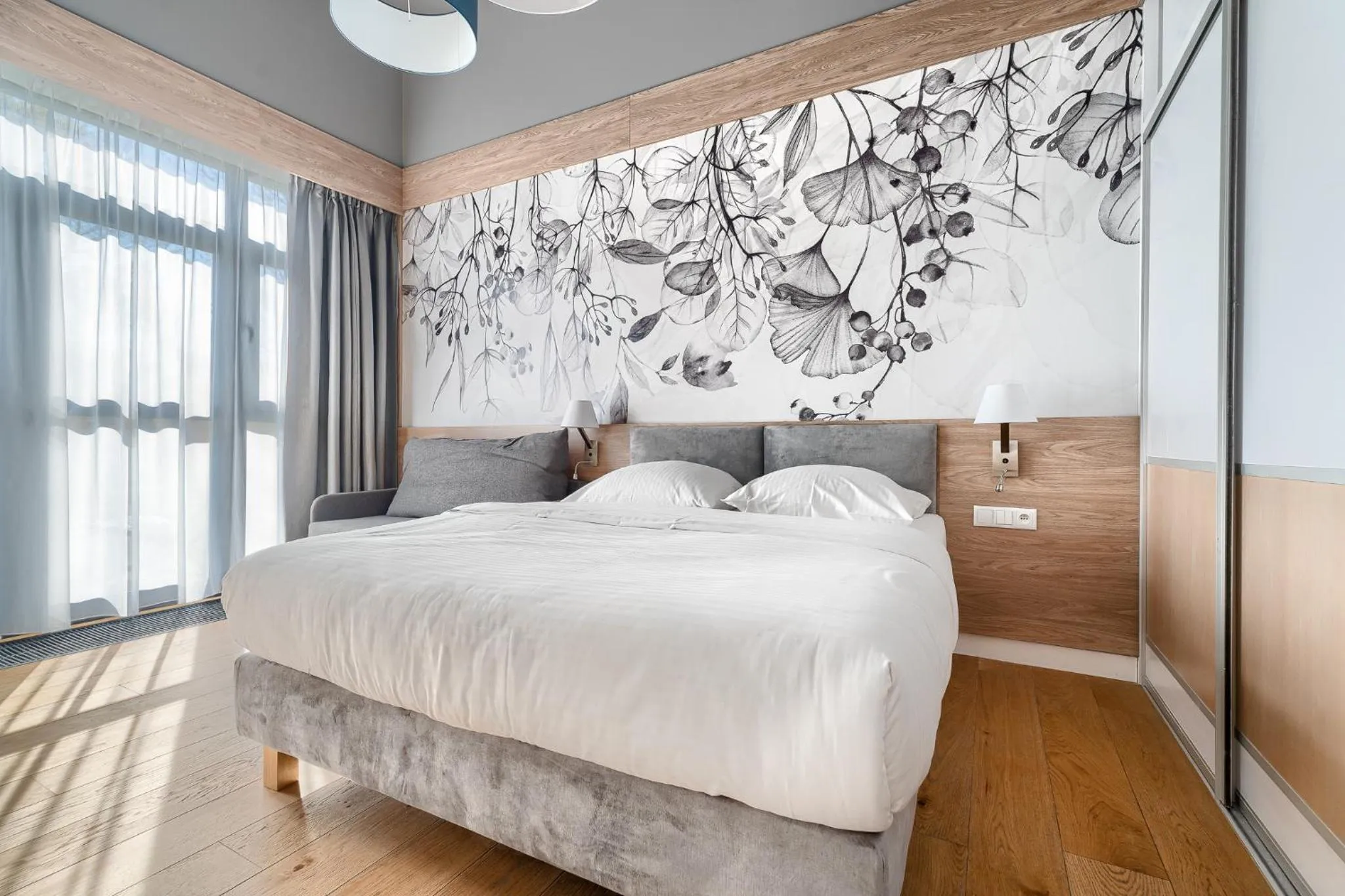 Bed in Dune Resort Mielno - A