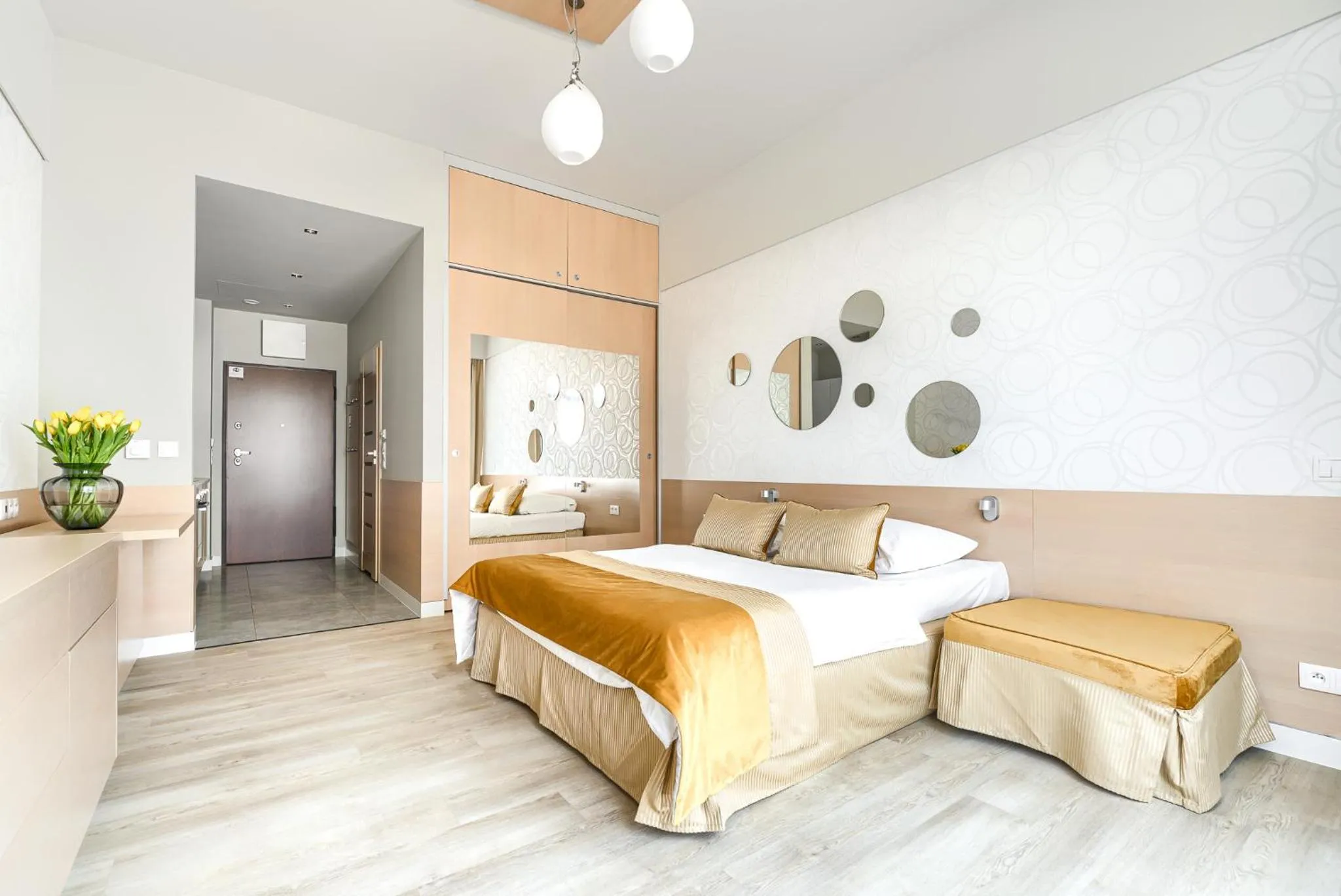 Bed in Dune Resort Mielno - A