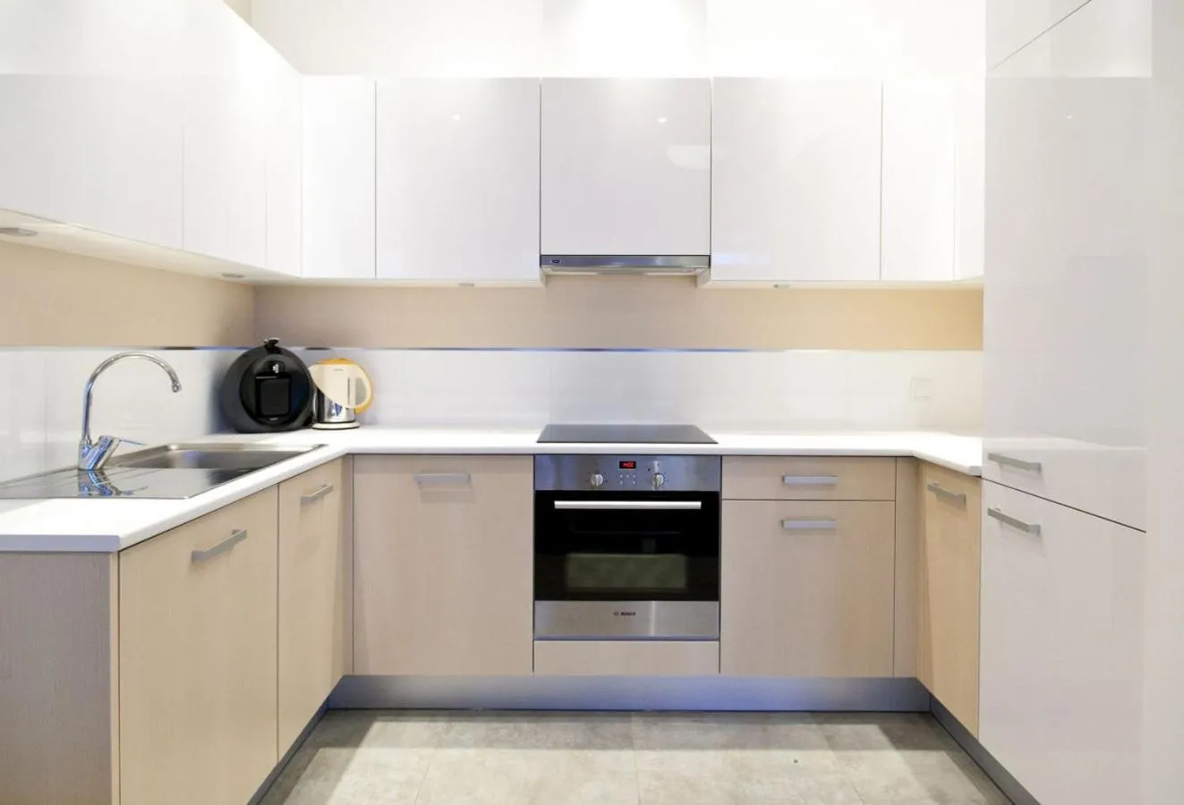 Kitchen or kitchenette in Dune Resort Mielno - A