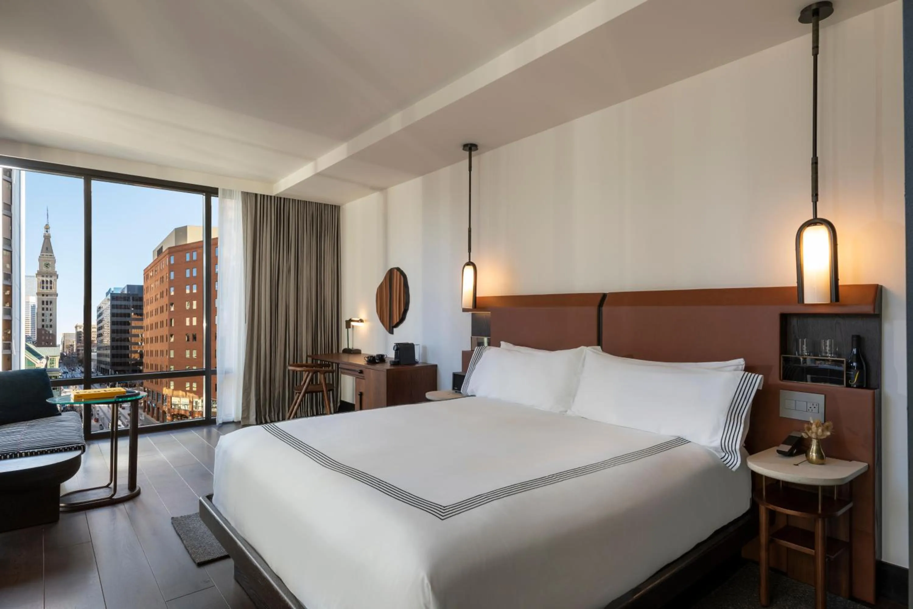 Bed in Thompson Denver, by Hyatt