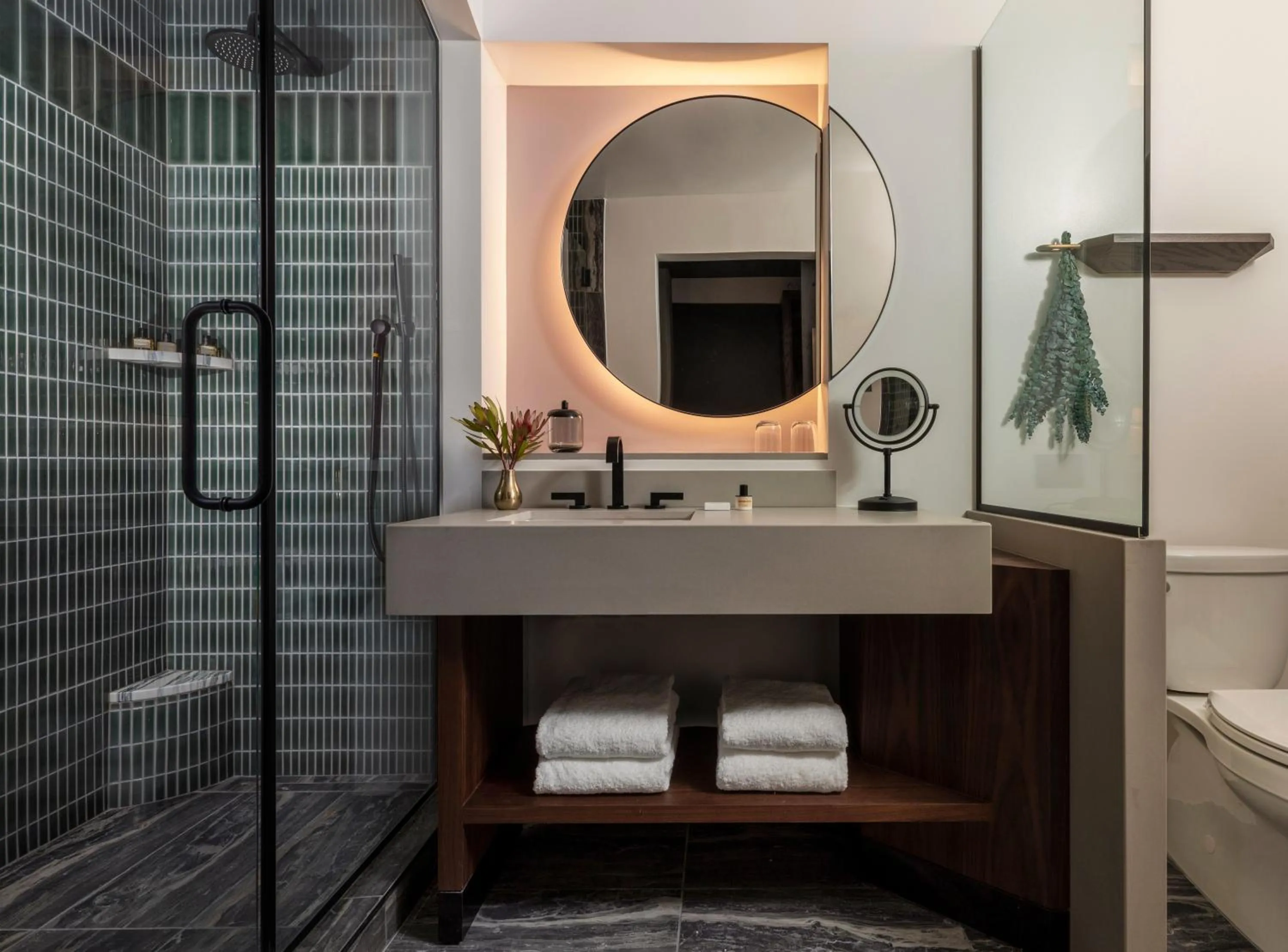 Bathroom in Thompson Denver, by Hyatt