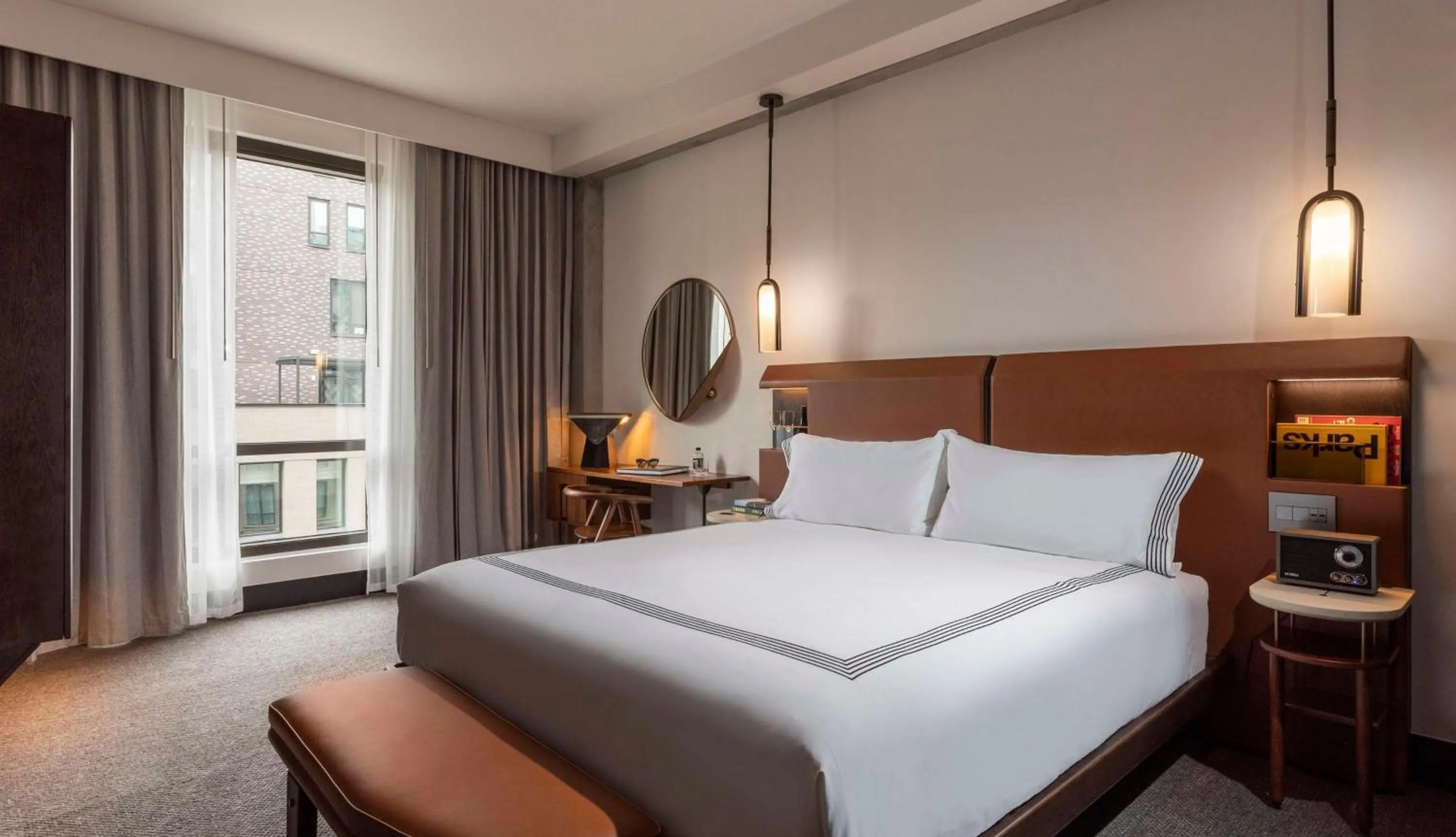 Bedroom, Bed in Thompson Denver, by Hyatt