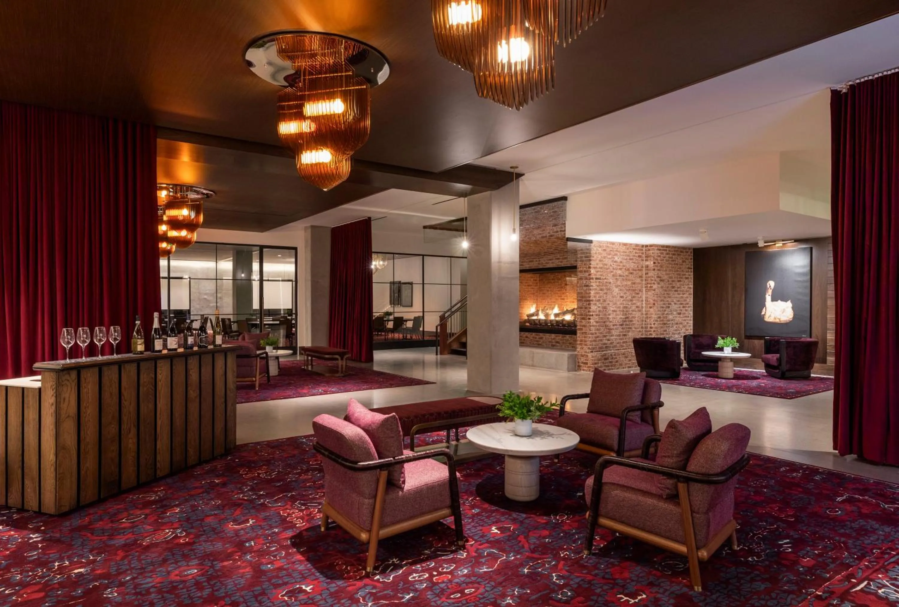 Lounge or bar in Thompson Denver, by Hyatt