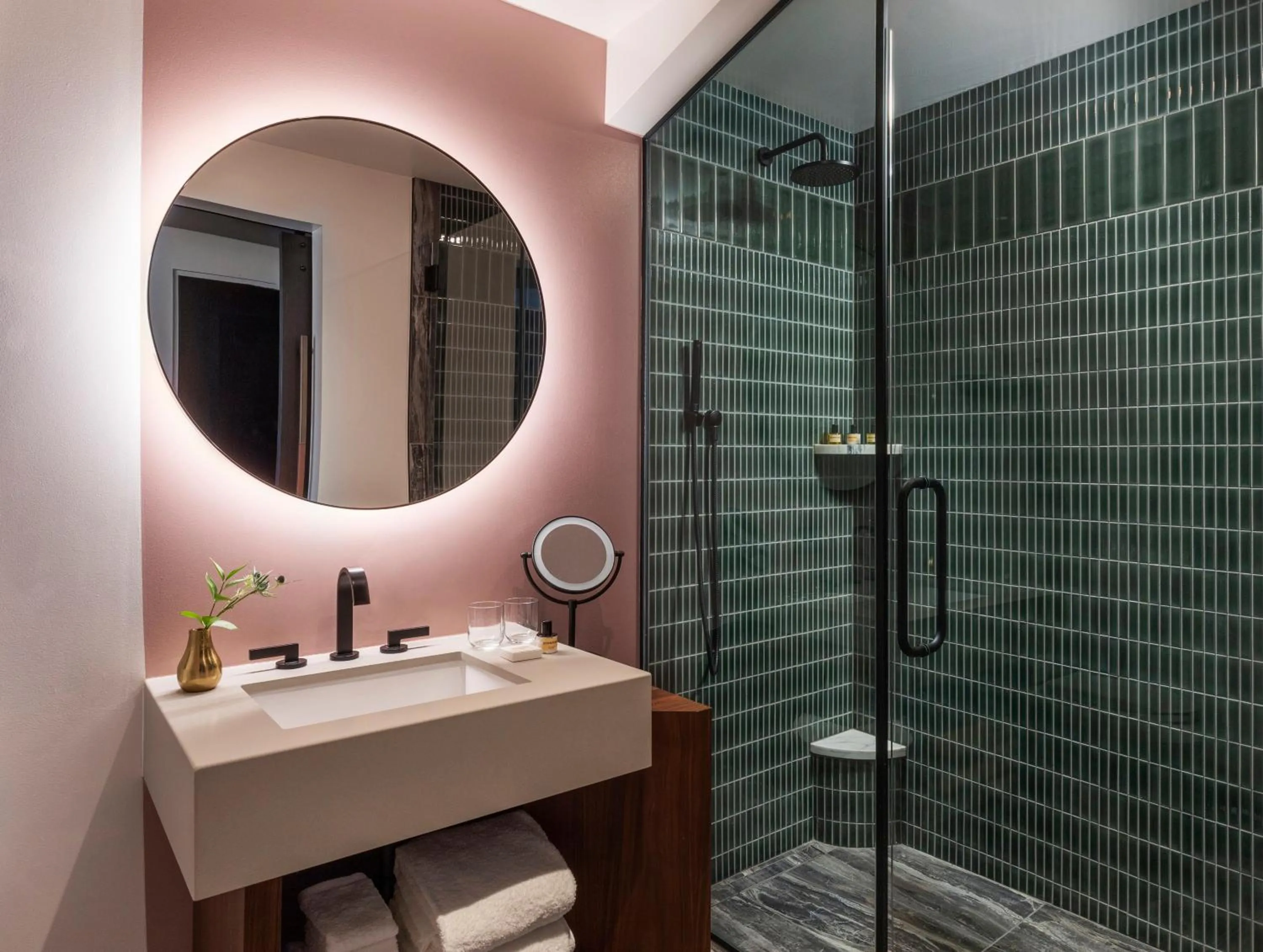 Bathroom in Thompson Denver, by Hyatt