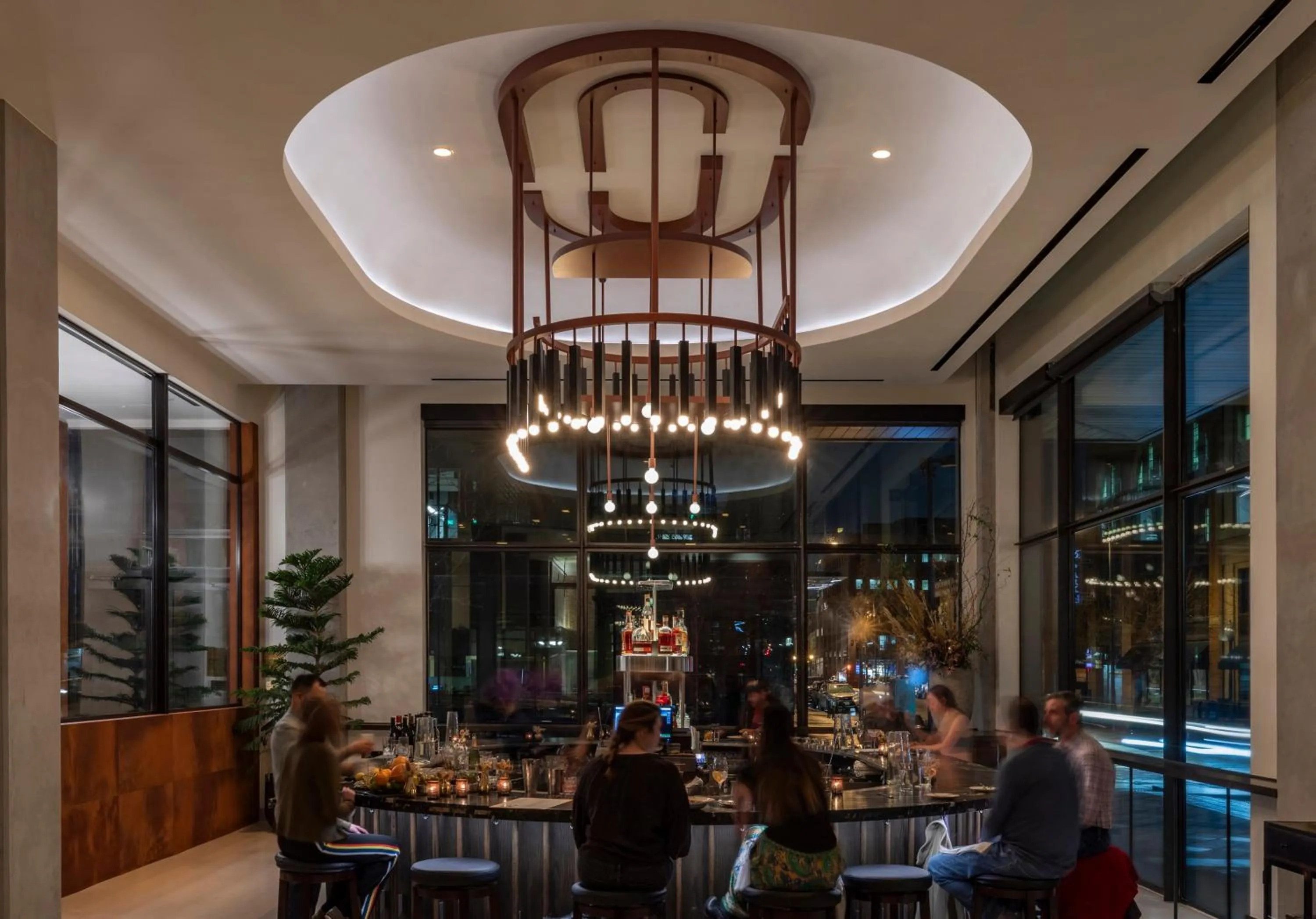 Lounge or bar in Thompson Denver, by Hyatt