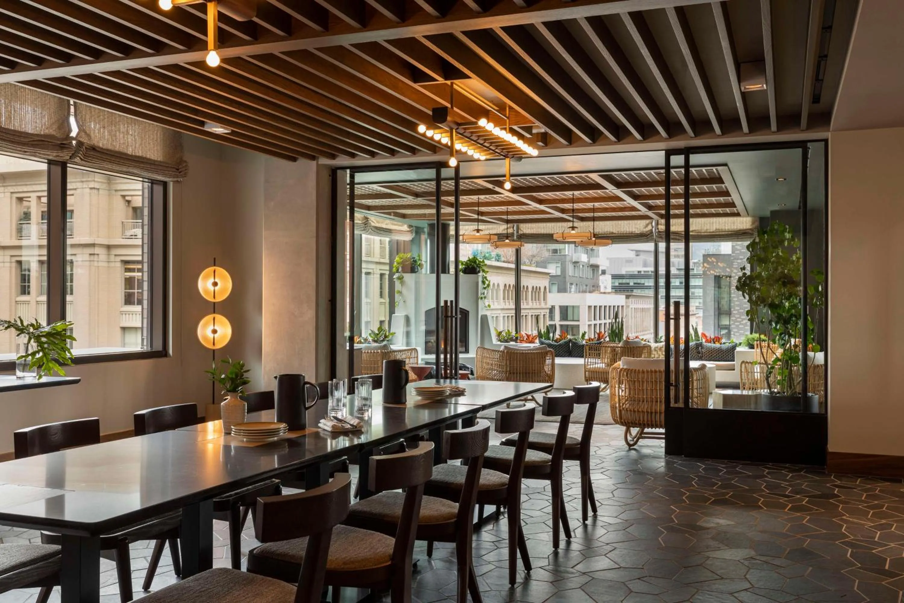 Lounge or bar in Thompson Denver, by Hyatt