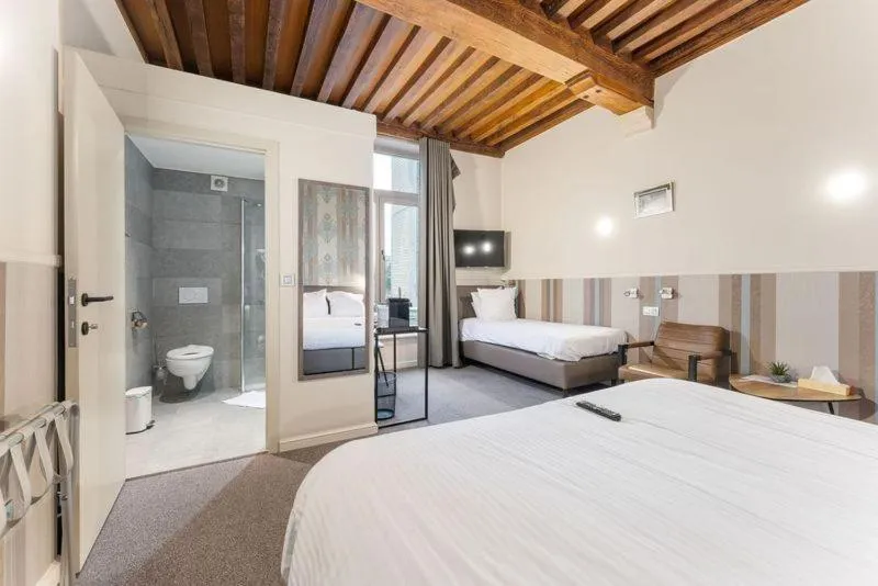 Bed in Hotel karel de stoute