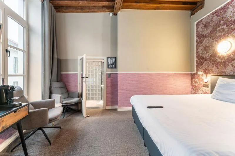 Bed in Hotel karel de stoute